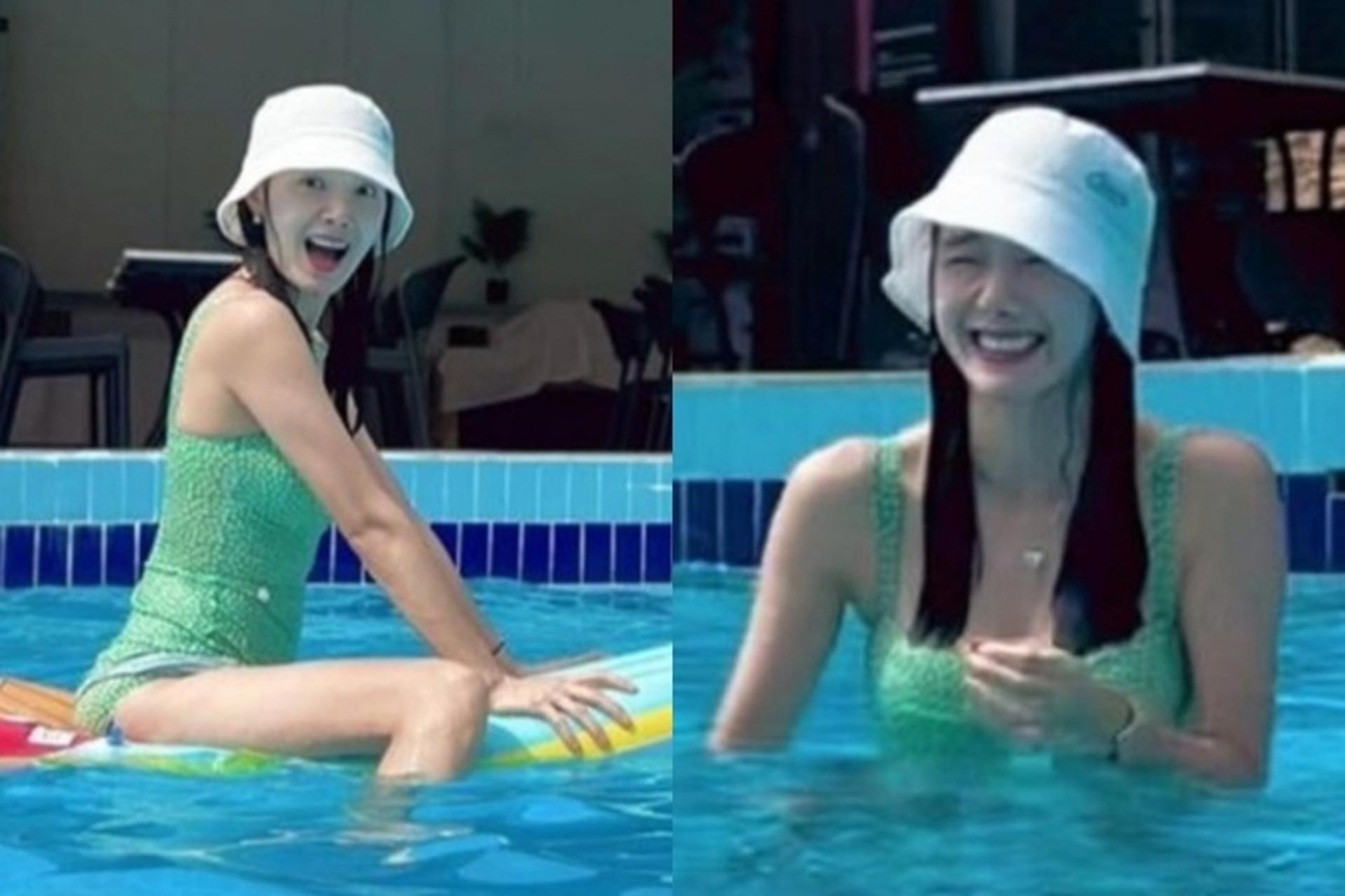 '40대' 소이현, 수영복 자태…여전한 상큼미