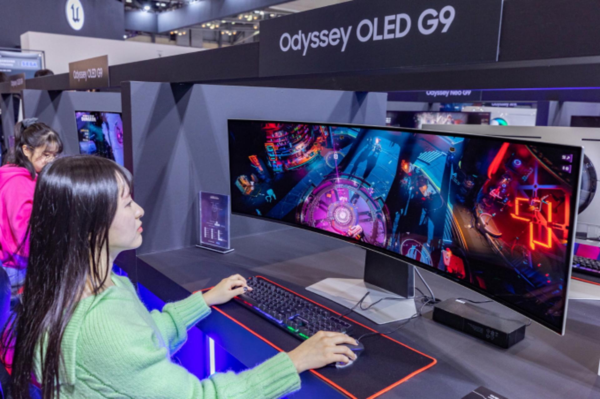 삼성전자, 지난해 OLED 모니터 점유율 34.7%… '세계 1위'