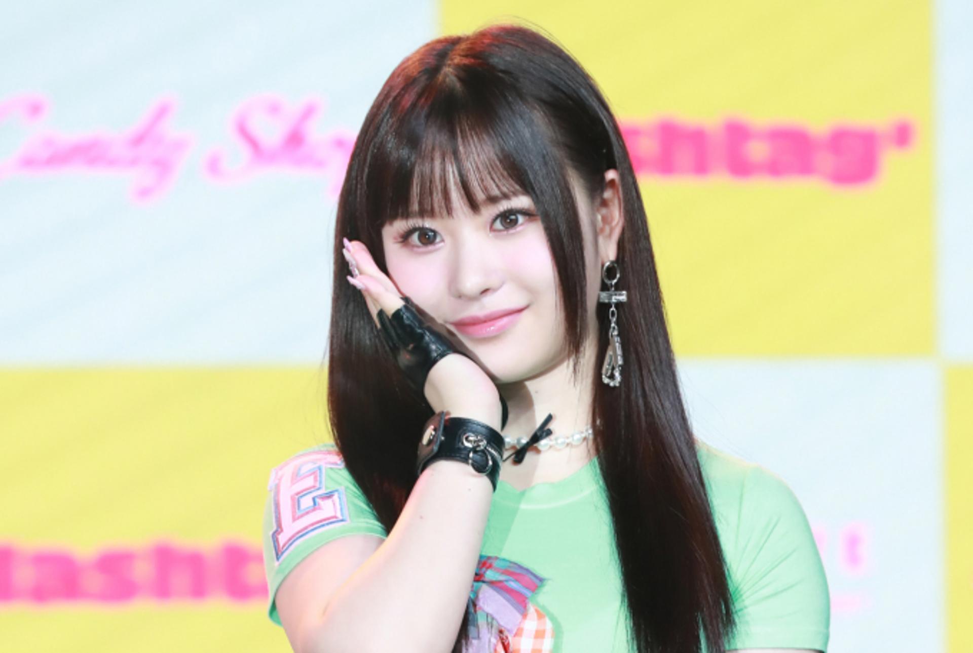 "활동 잠정 중단"… 캔디샵 유이나, 데뷔 2달 만에?