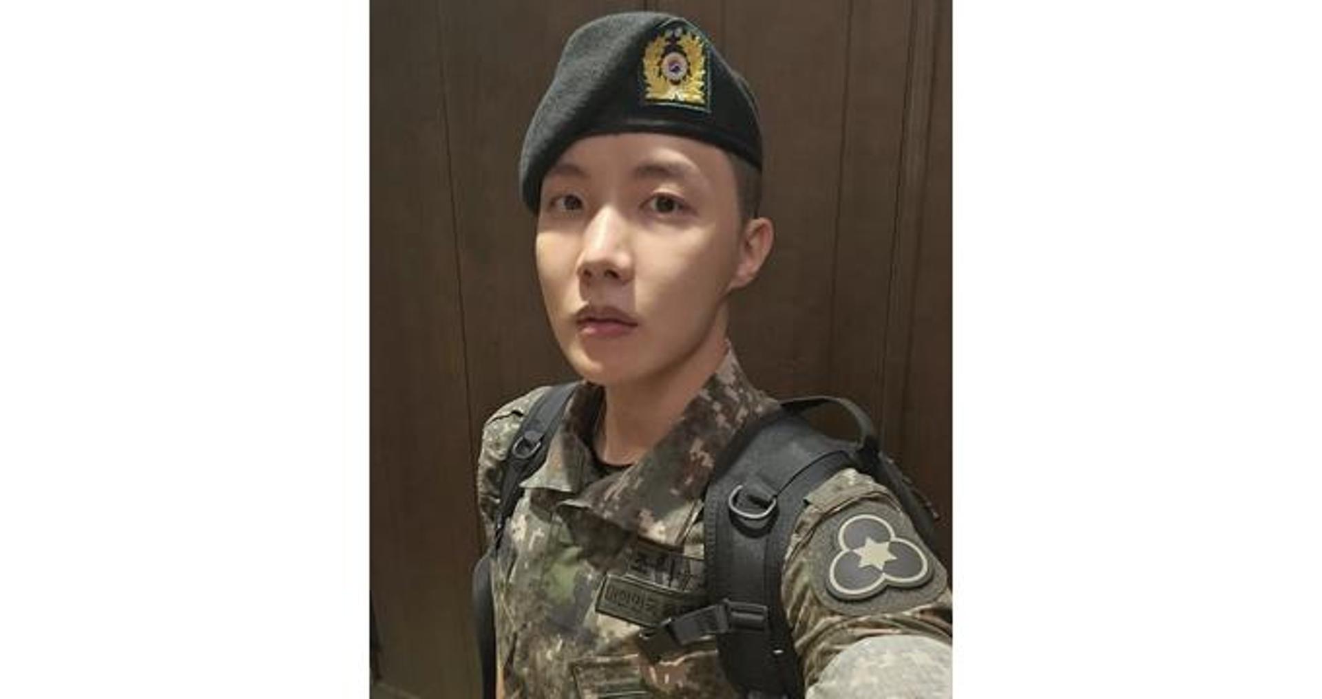 BTS 제이홉, 경험담 발표 軍 경연대회서 최우수상 수상