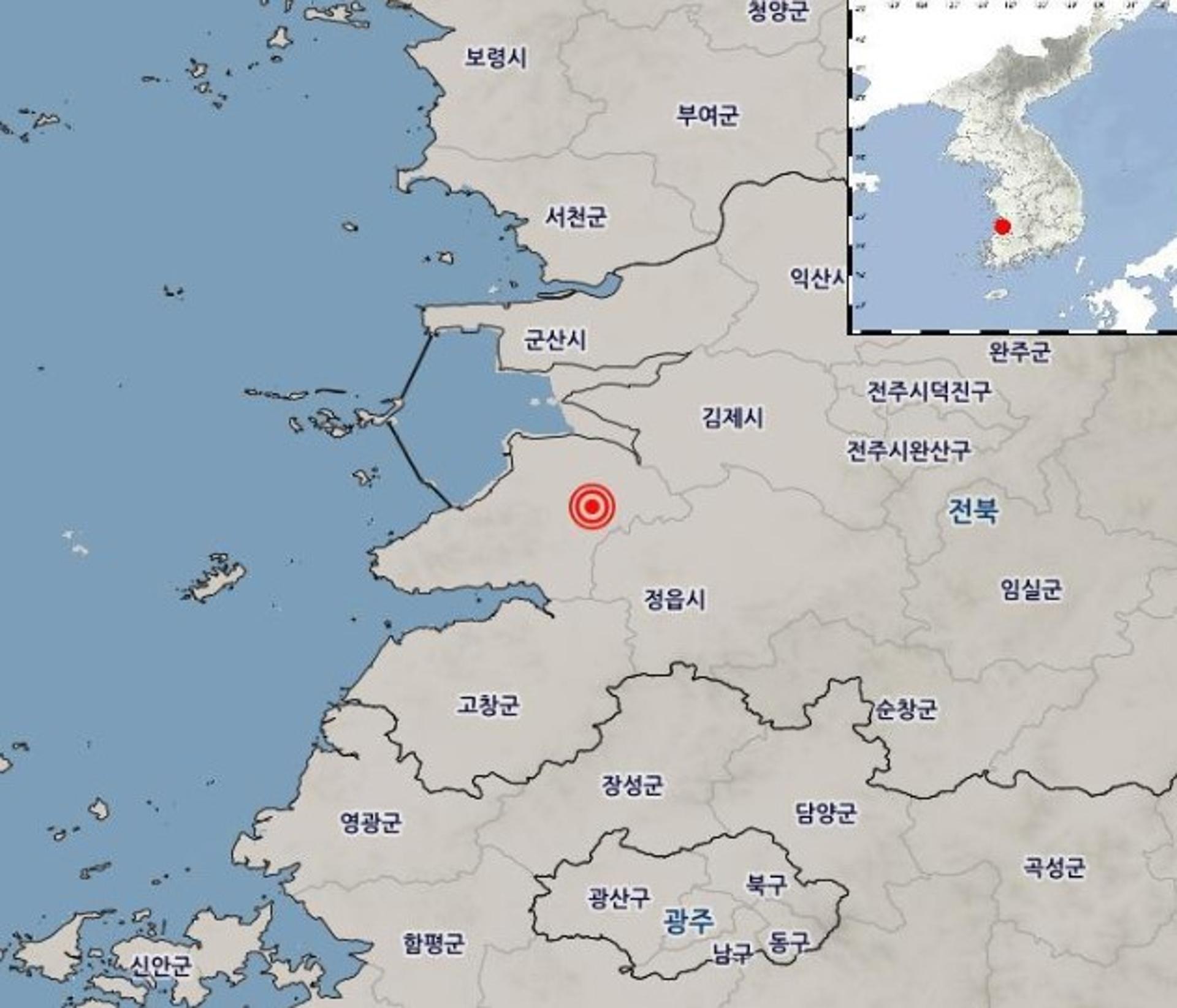 전북 부안서 규모 4.8 지진… 수도권까지 흔들(상보)