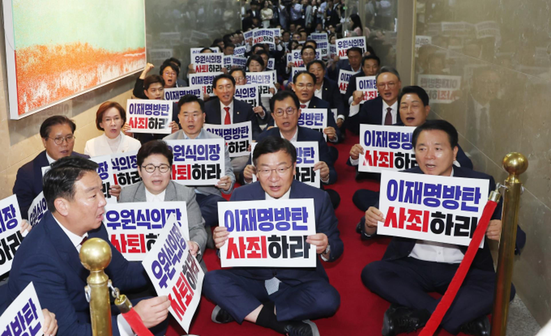 본회의 앞두고 여·야 대치 여전… 우원식 결단 내리나