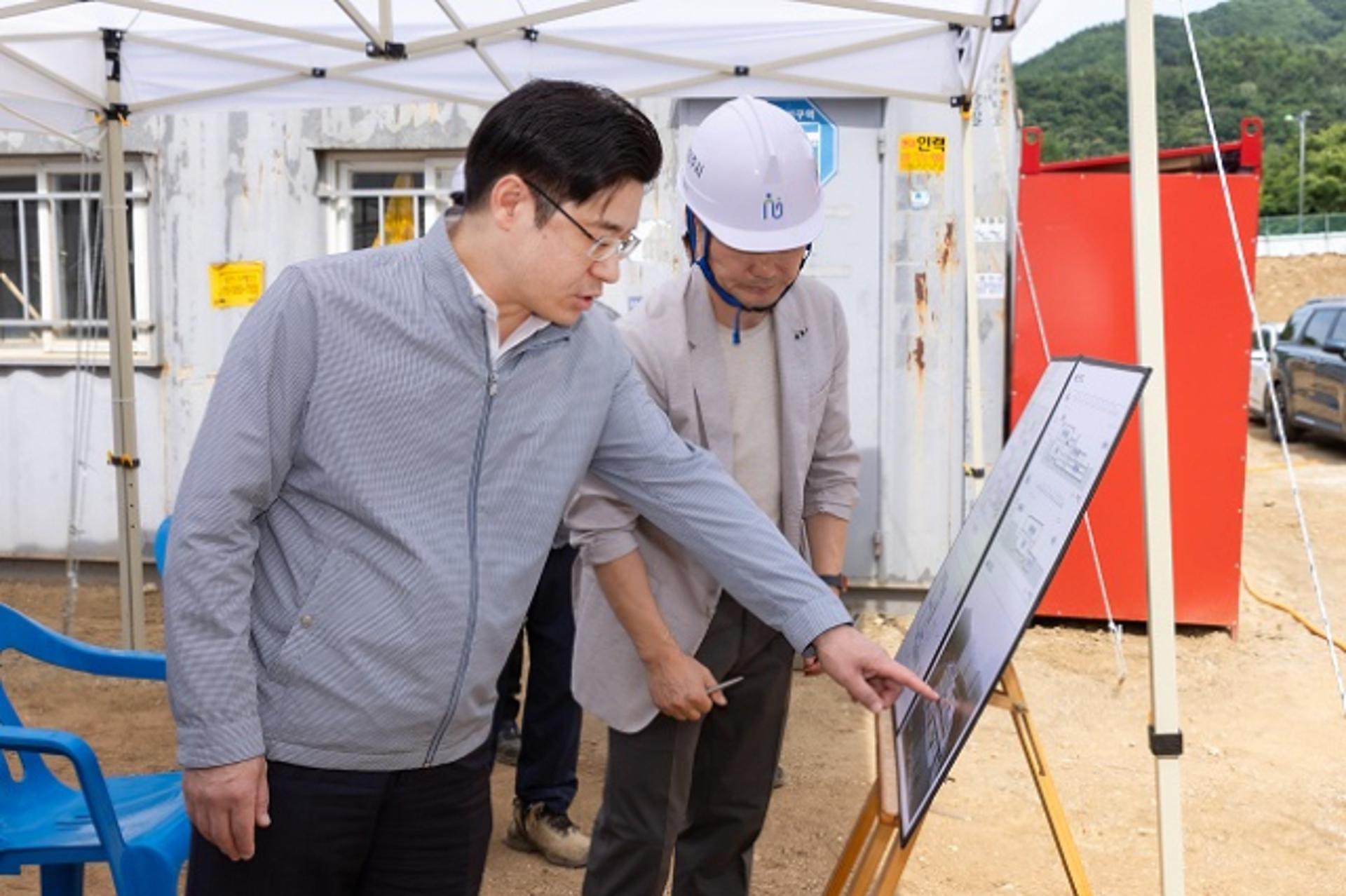 오병권 경기도부지사, 남양주·수원 재정투자사업 현장 방문