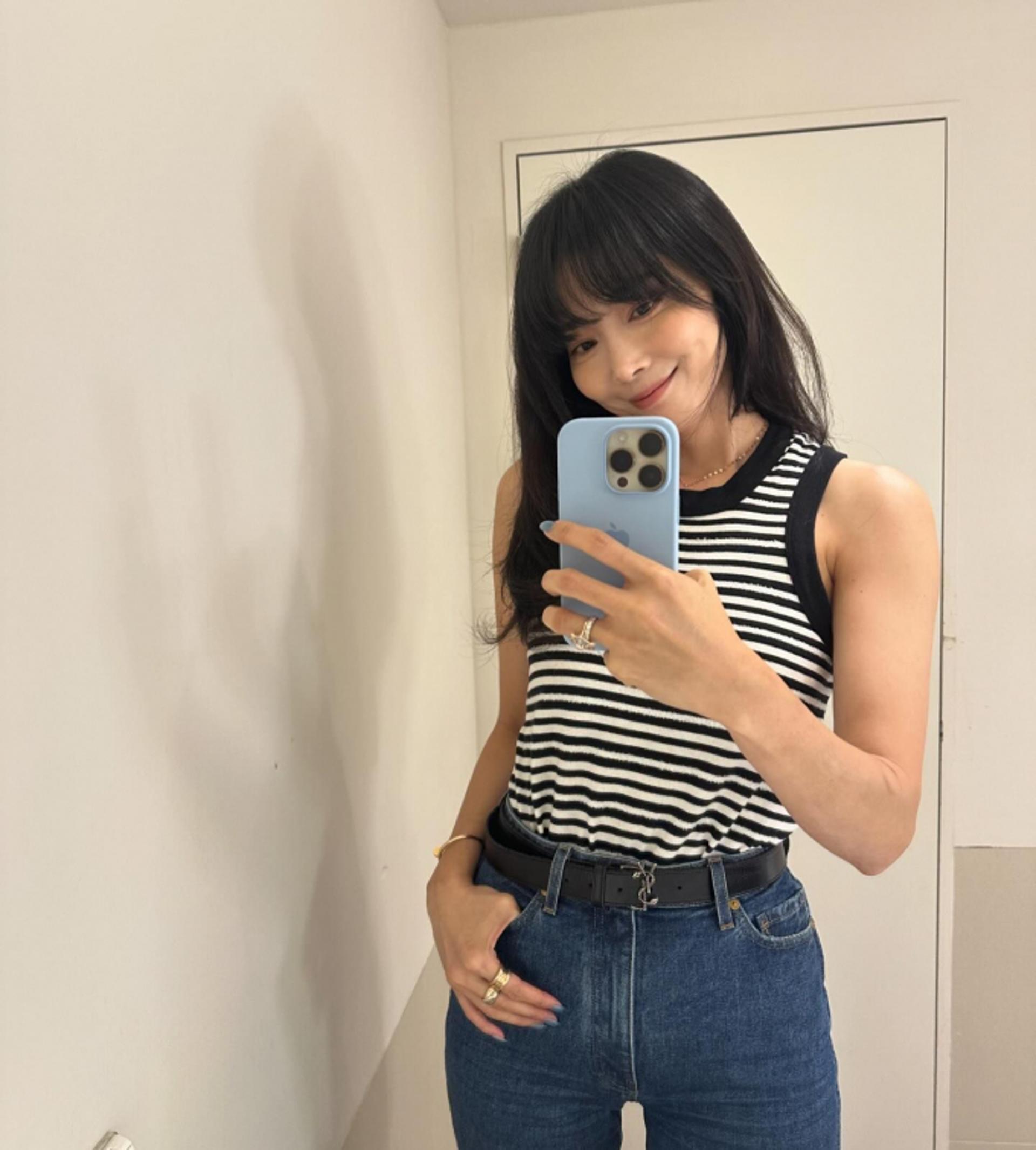 오윤아, 44세 맞아?…걸그룹 같은 비주얼
