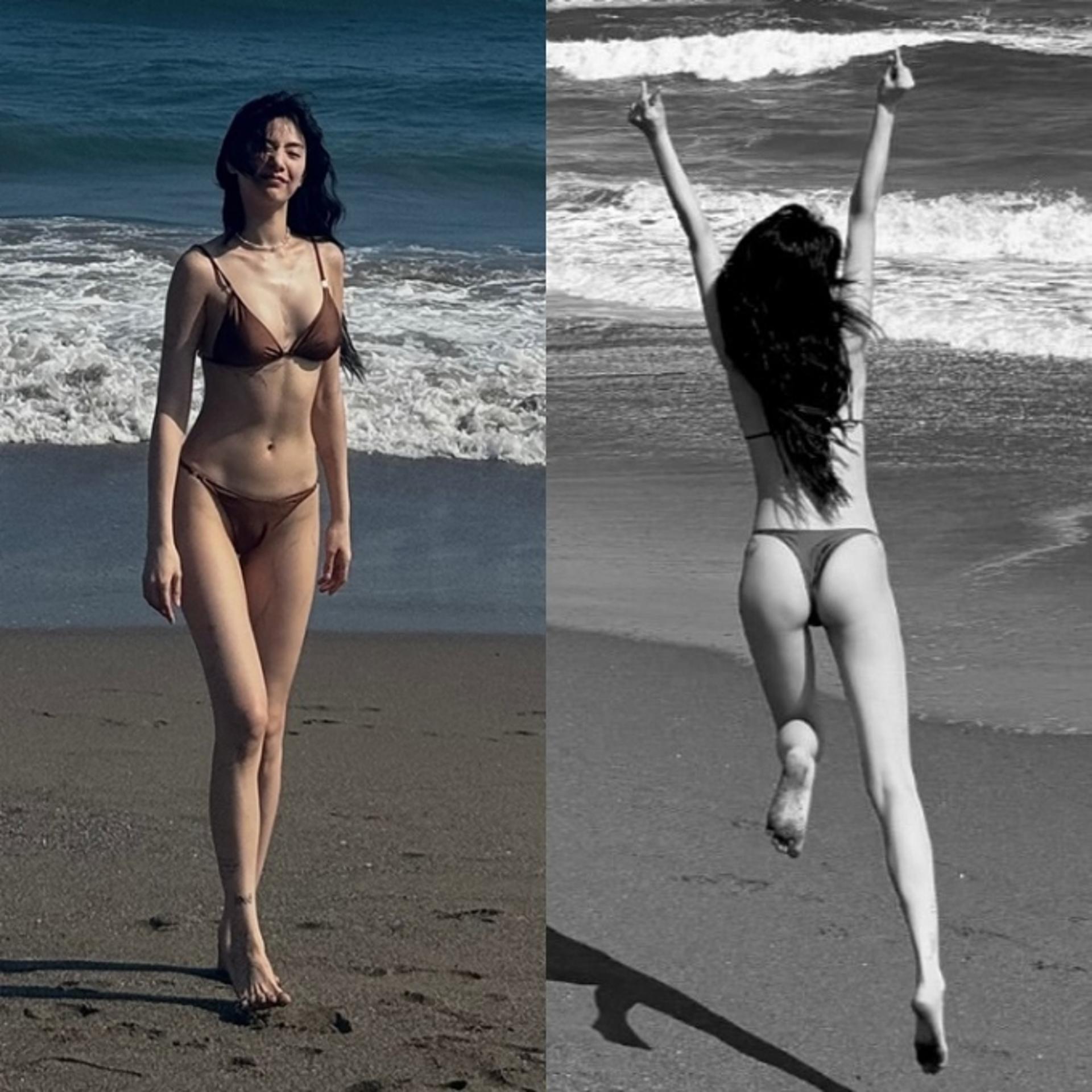 나나, 마이크로 비키니로 드러낸 아찔한 애플힙