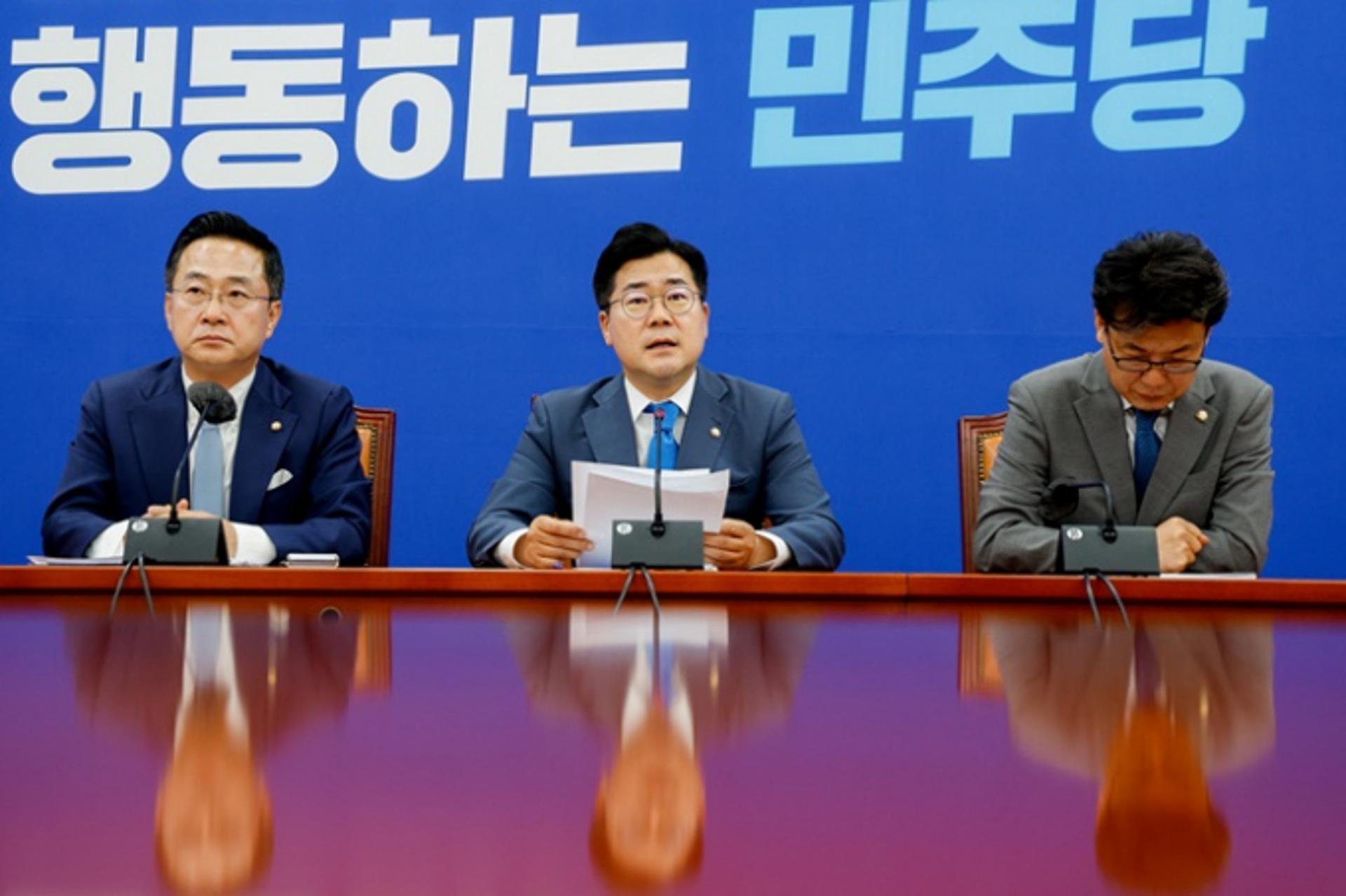 박찬대, 尹 '지원금 100억' 발언에… "가벼운 경제 인식 참담"