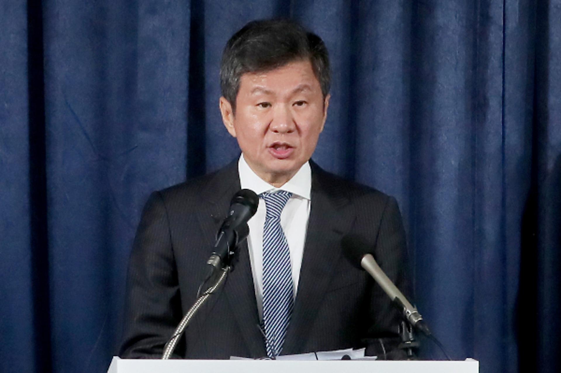 정몽규 "대표팀 감독 선임 과정, 마무리되면 추후 공개할 것"