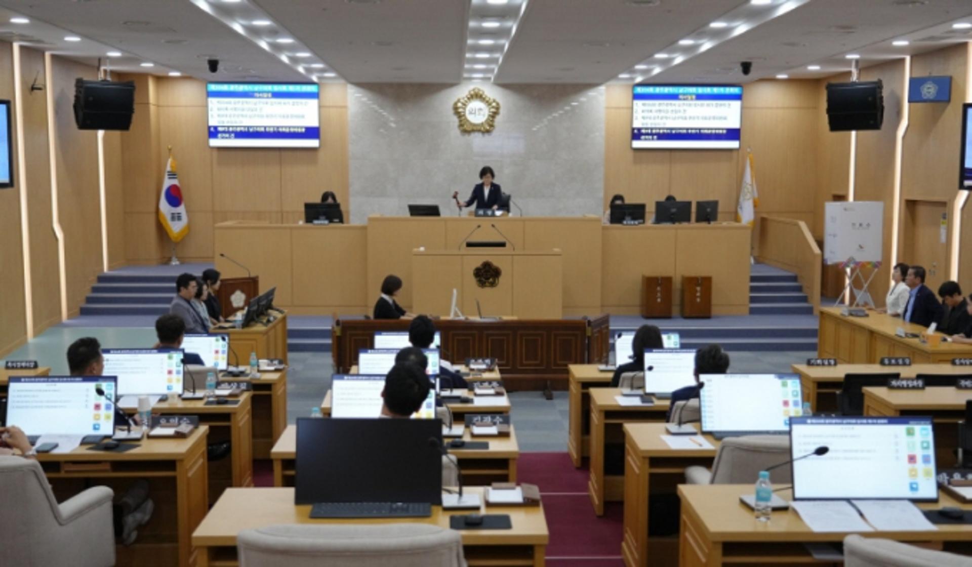 [광주 남구의회 소식] 제9대 하반기 원구성 마무리