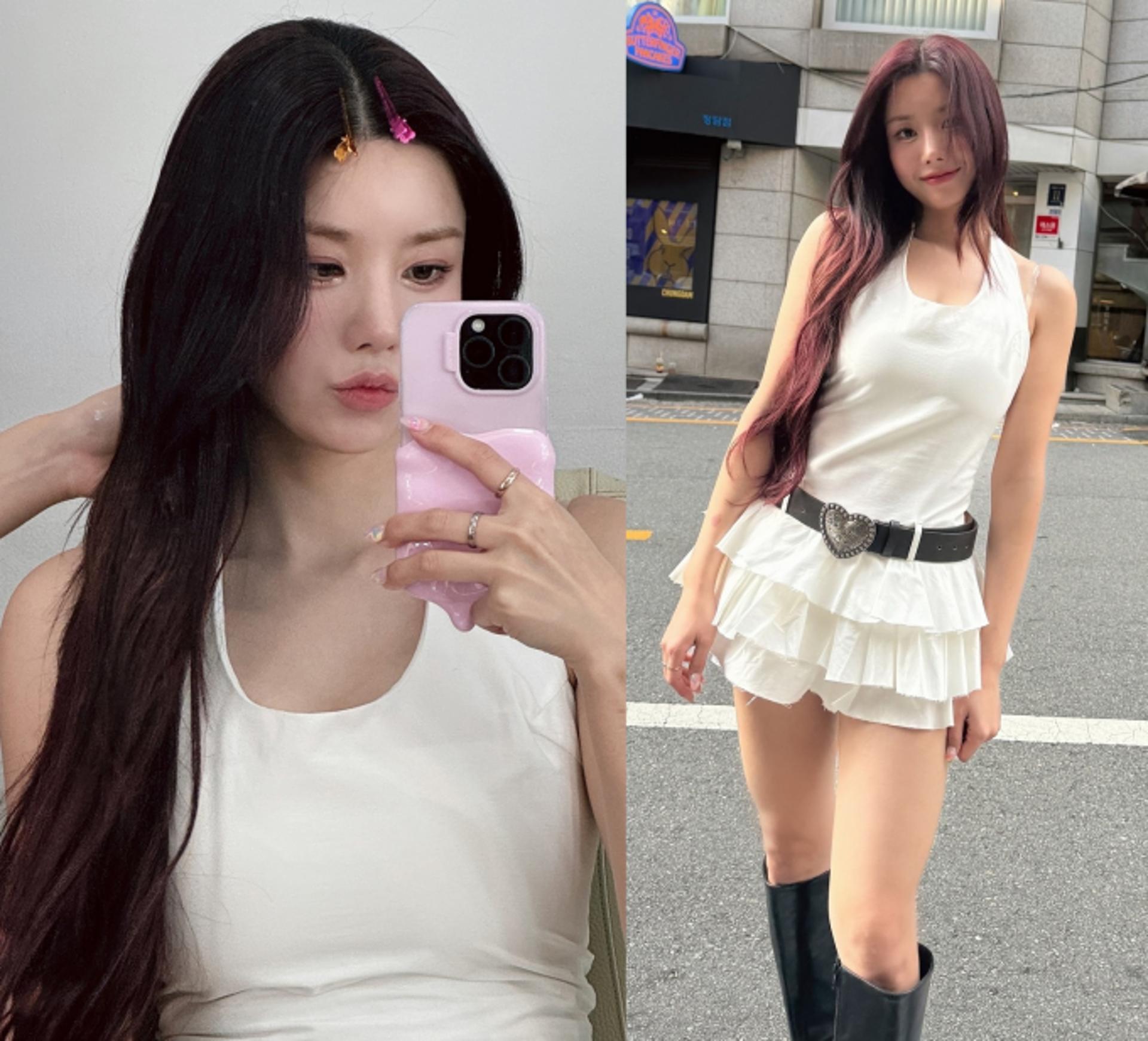권은비, 러플 미니드레스+롱부츠…'바비인형 비주얼'