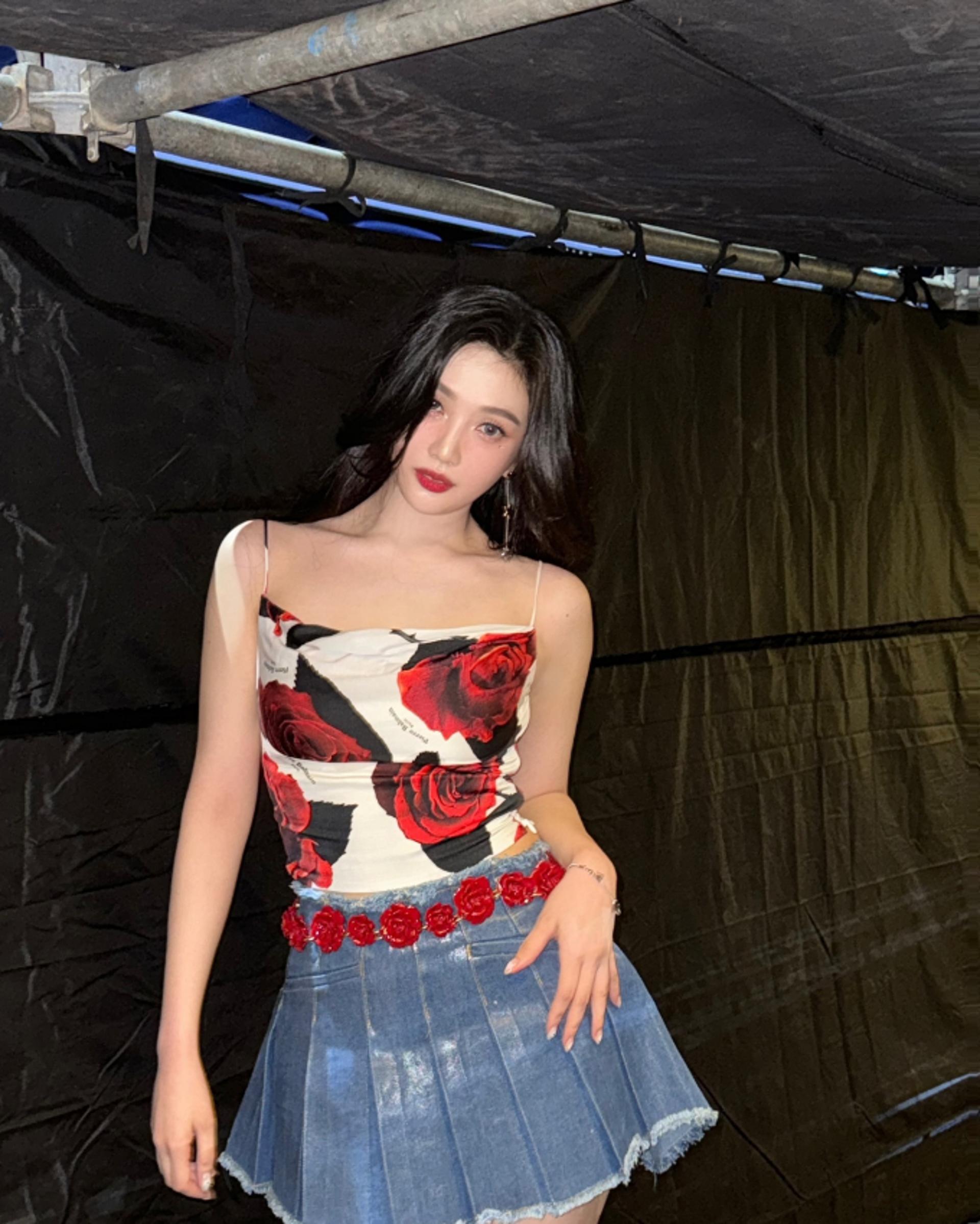 레드벨벳 조이, 매혹적인 붉은 장미 그 자체