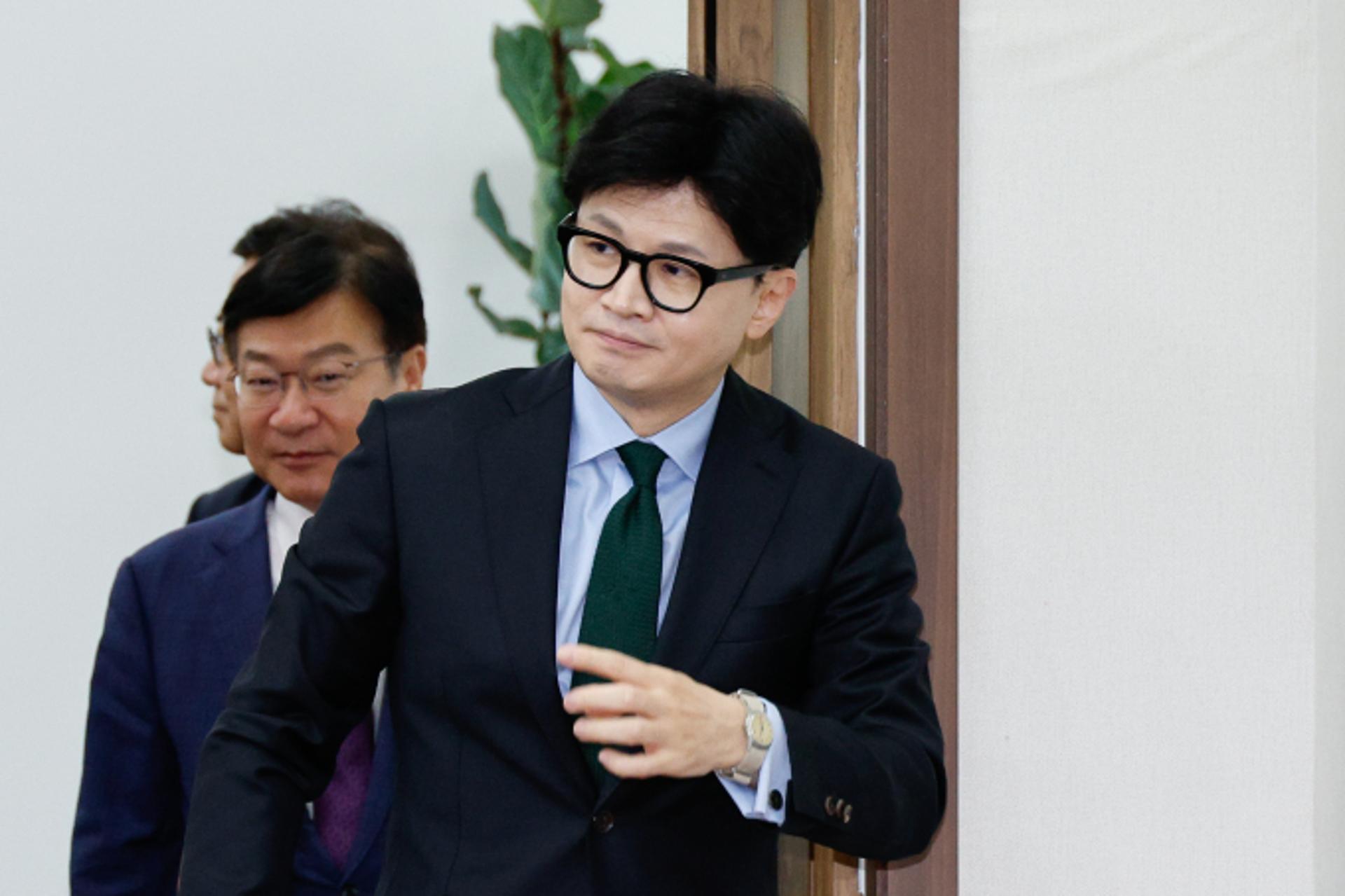 한동훈, 정점식에 사퇴 압박… "새로운 변화 보여줄 것"(상보)