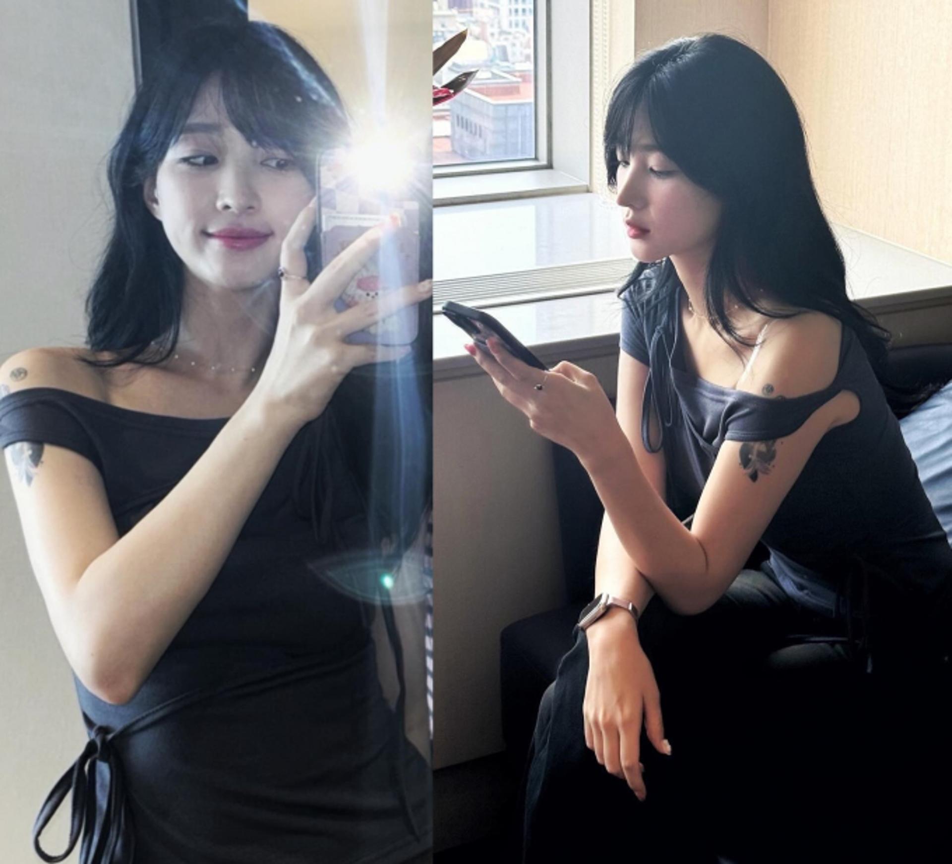 '최민환 이혼' 율희, 힙하고 섹시한 데이트 룩