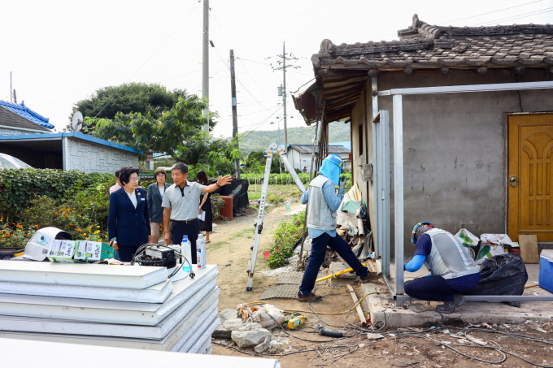 [이천 소식] 김경희 시장, 취약계층 주거환경 개선현장 점검