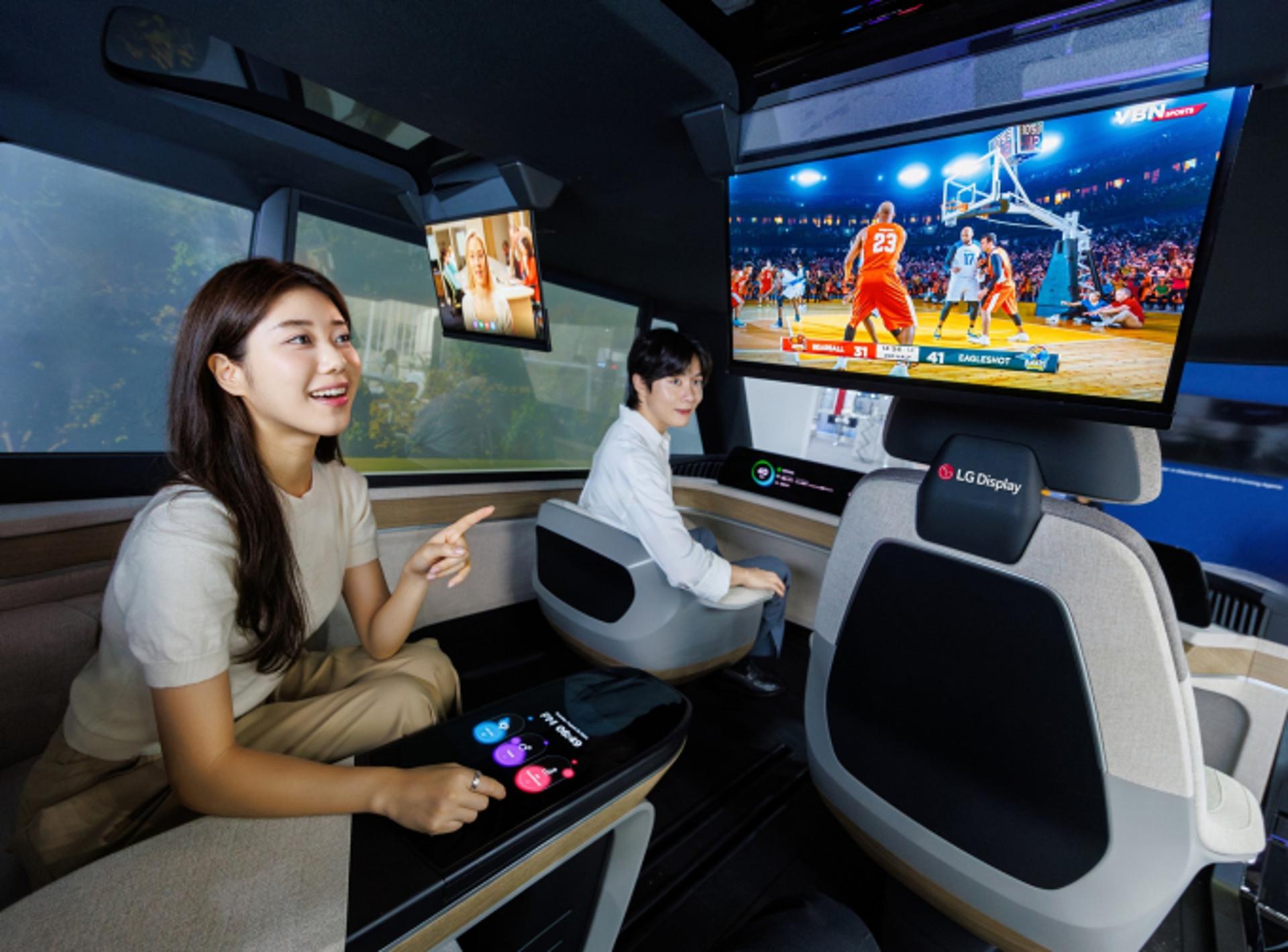 LG디스플레이, 'K-디스플레이 2024'서 대형·차량용 OLED 혁신 기술 공개