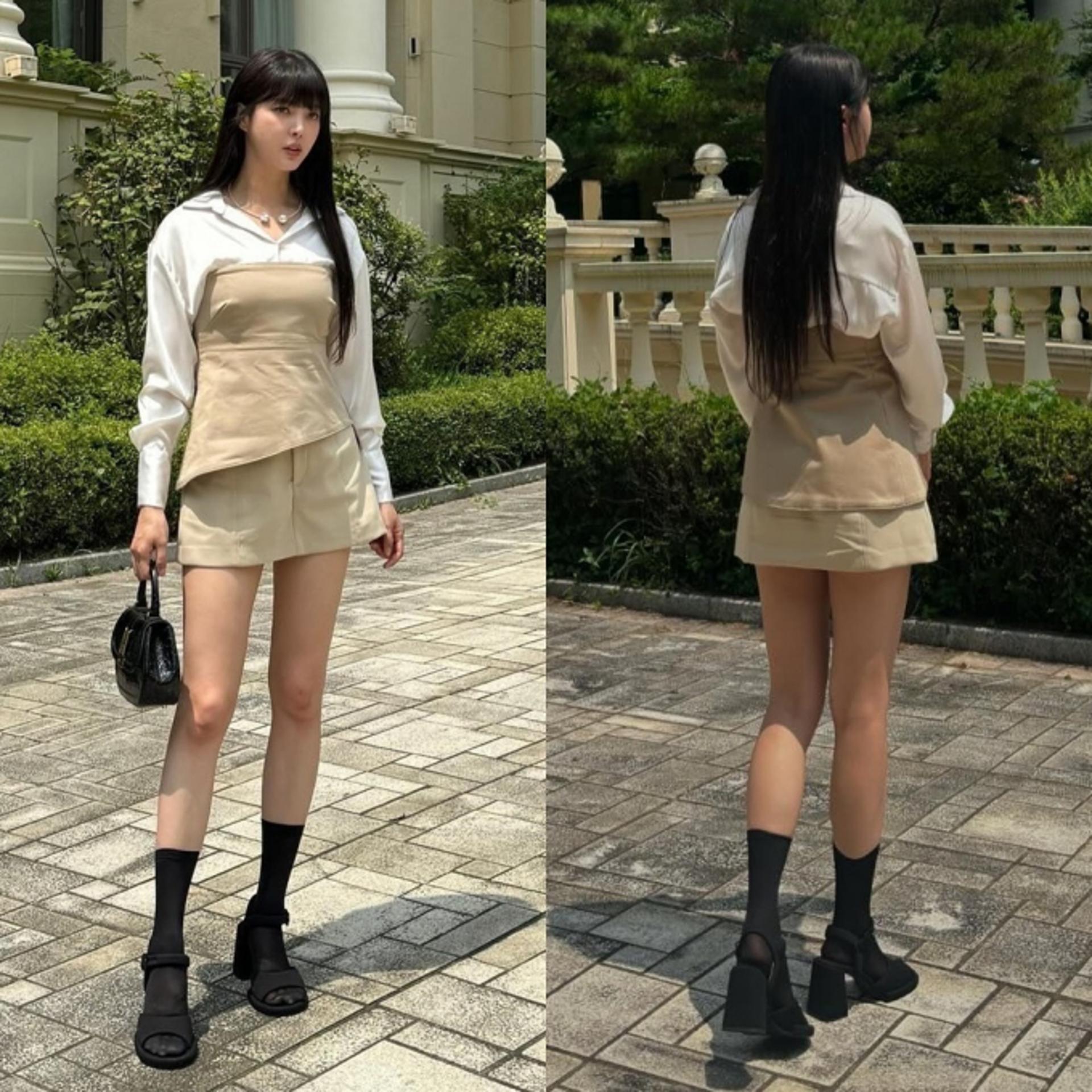 '차서원♥' 엄현경, 초미니 룩…애엄마 안 믿기는 늘씬 몸매