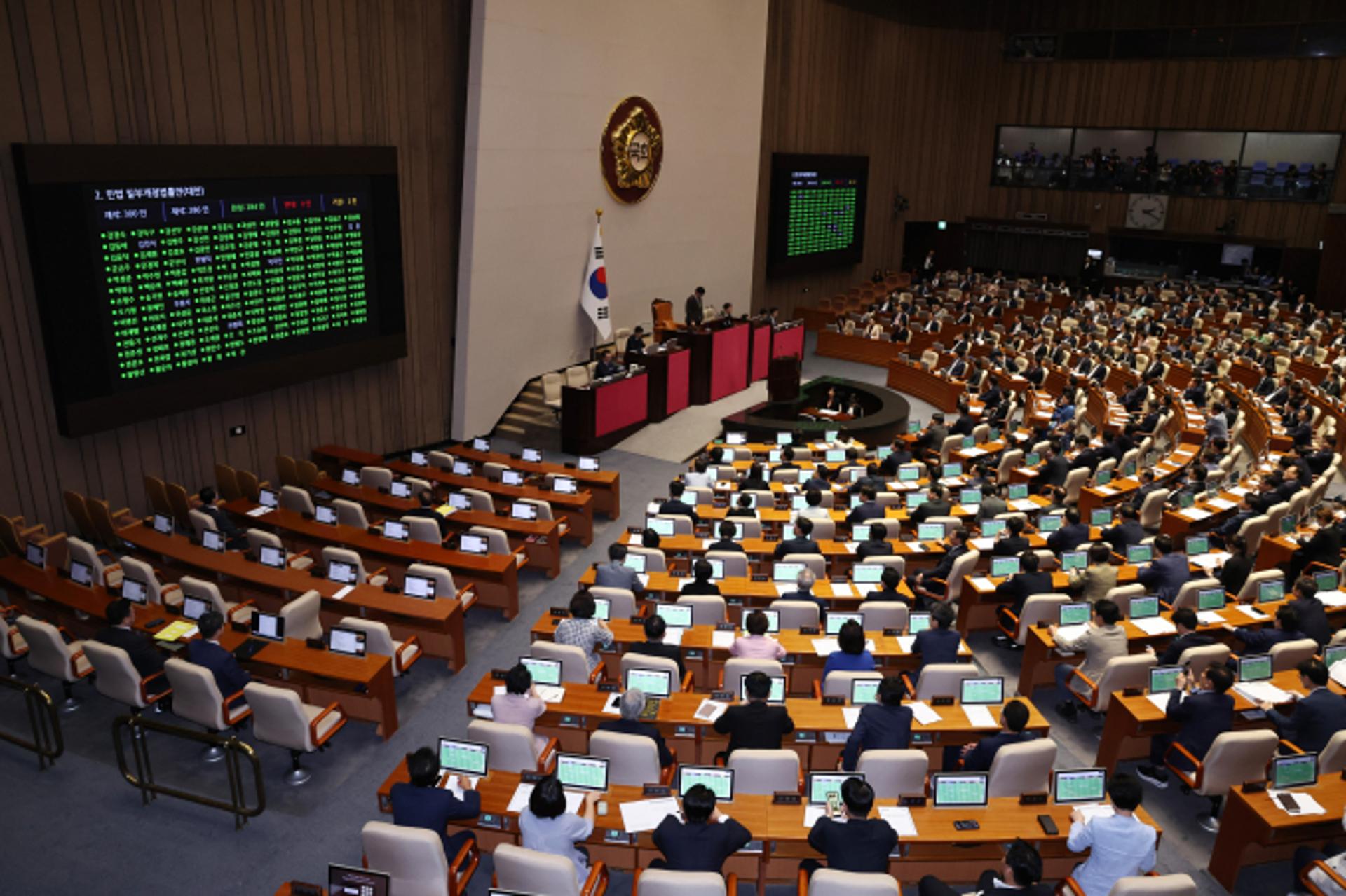 구하라법·간호법… 여·야 합의로 국회 본회의 통과(상보)