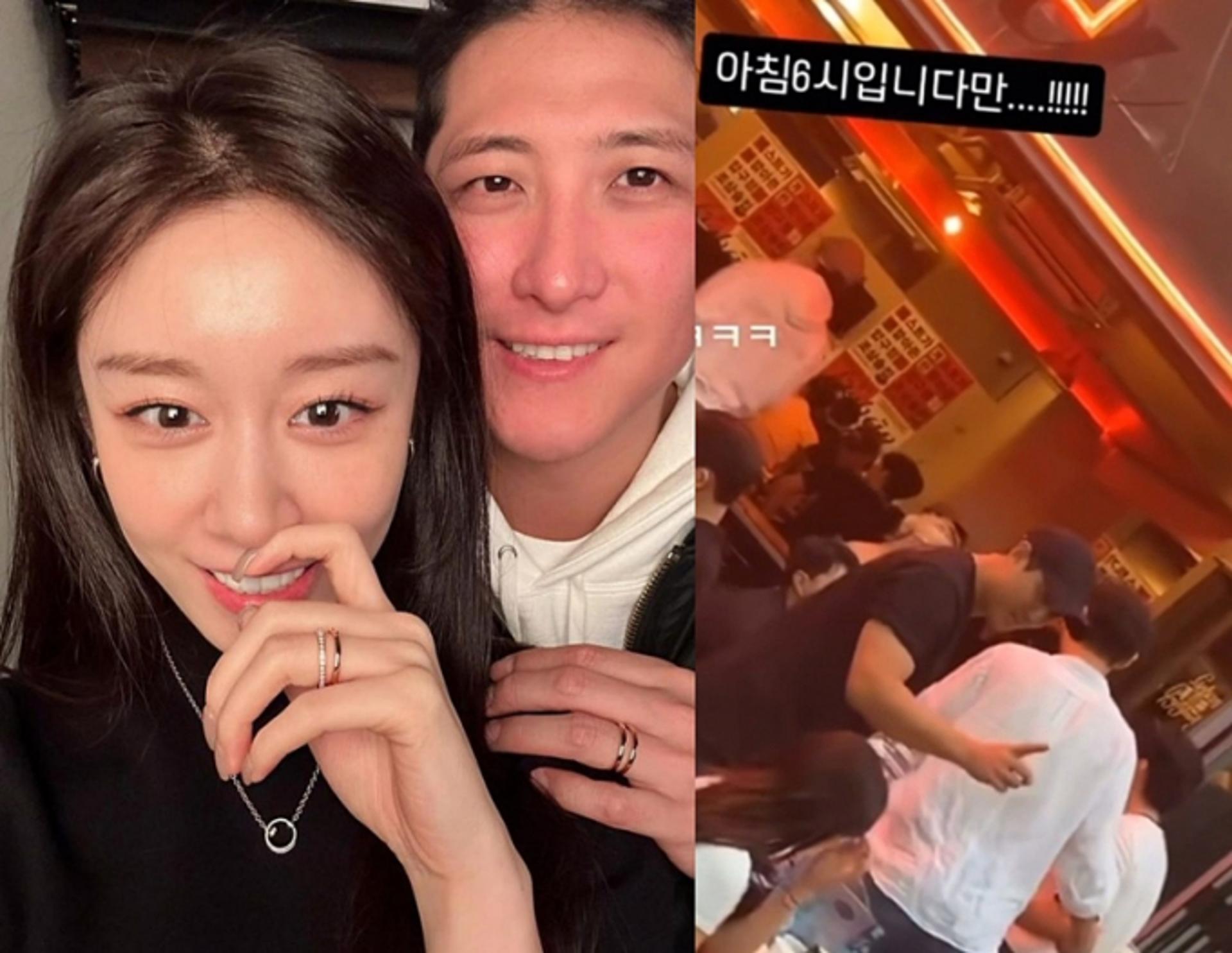 유부남이 새벽까지 술자리?… 황재균,♥지연과 '이혼설' 재점화