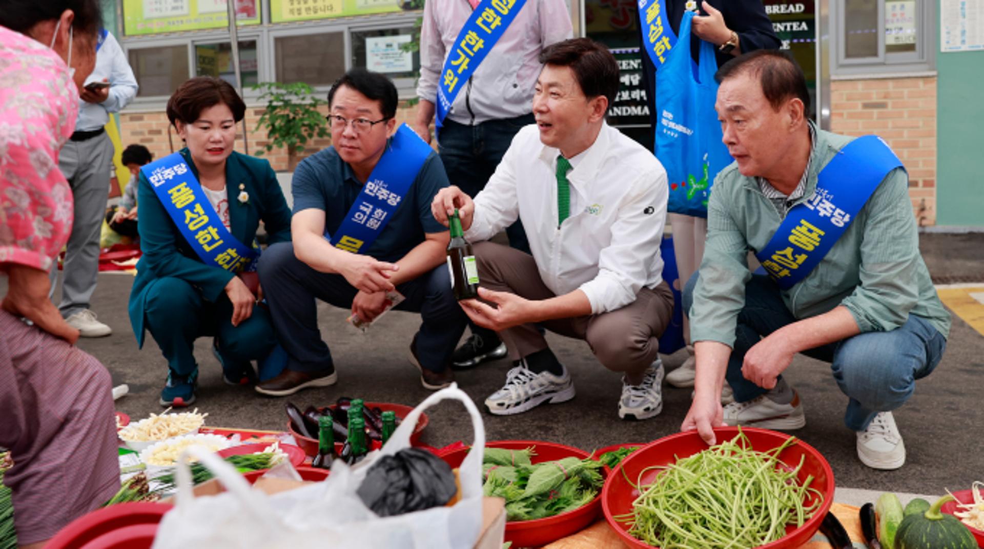[보성소식] 문금주·김철우, 추석 앞두고 민생경제 활성화 해법 찾다