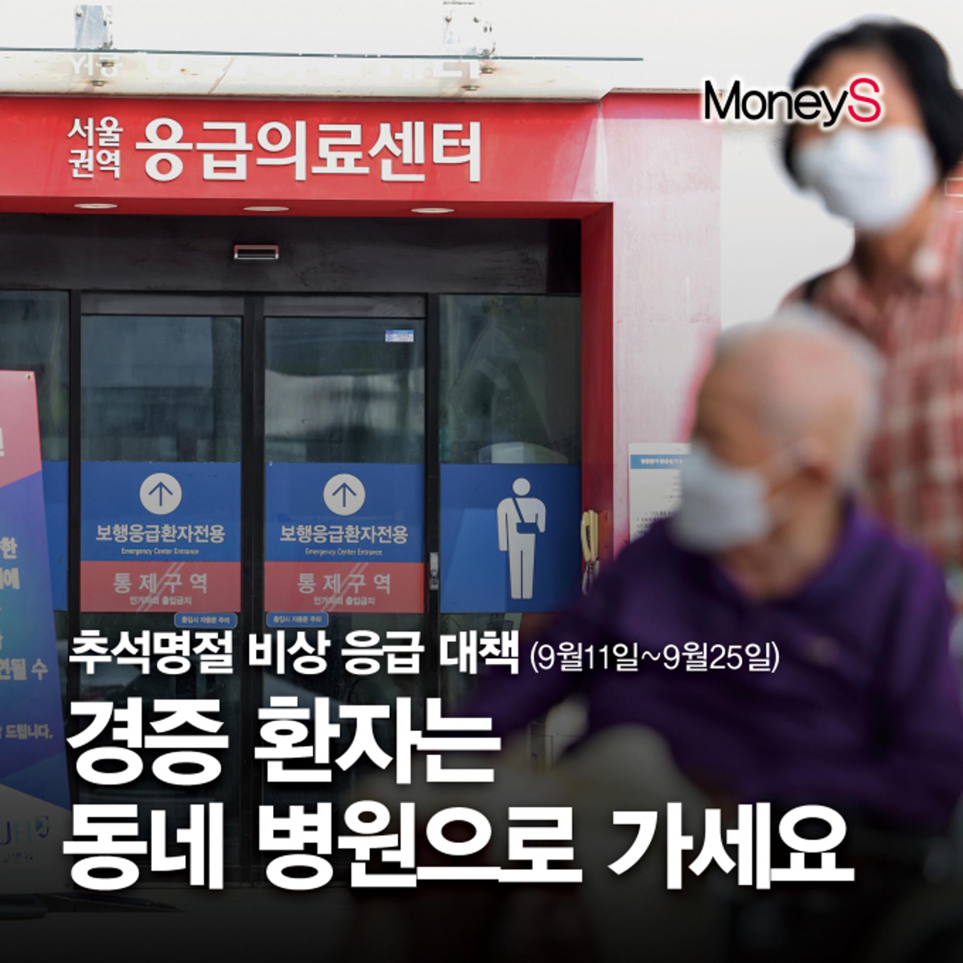 [그래픽 뉴스] '의료 공백' 막기 위한 '추석명절 비상응급 대응주간' 시작