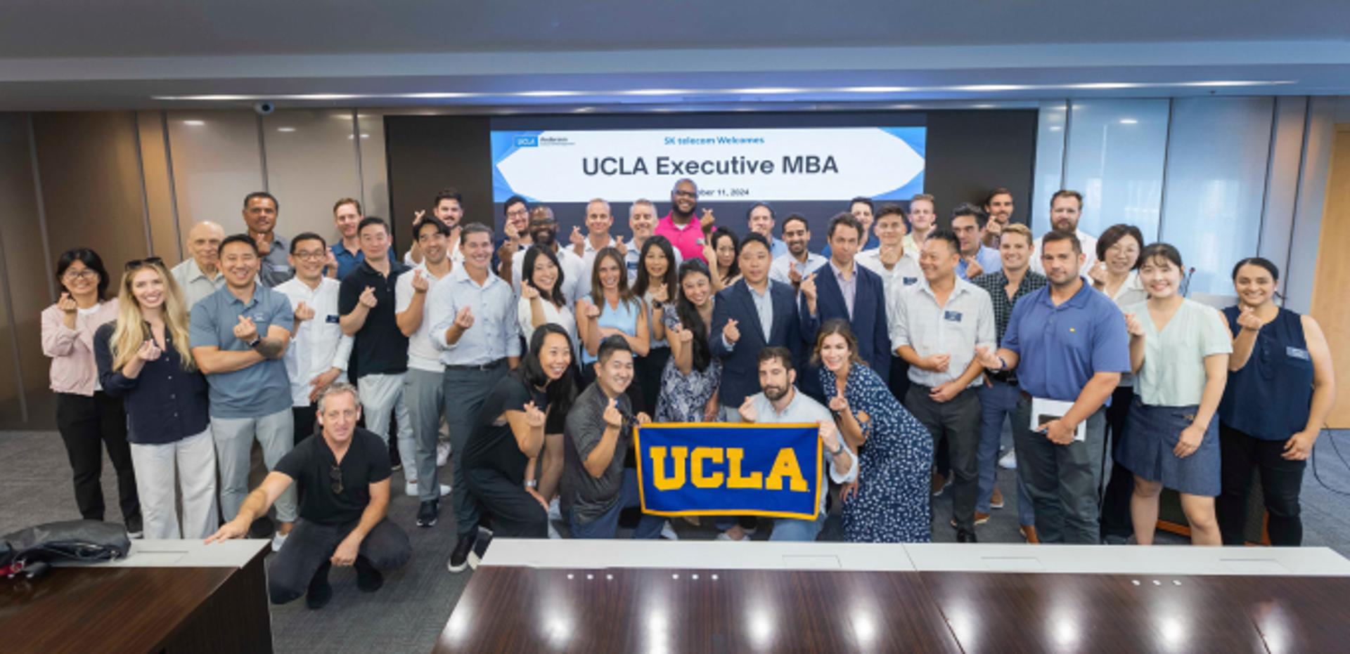SKT, 美 UCLA MBA 학생들에 AI 전략 소개