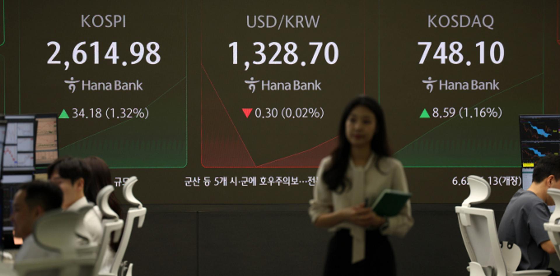 "빅컷 효과 언제까지" 코스피, 2600선 회복… 코스닥 1.3%↑