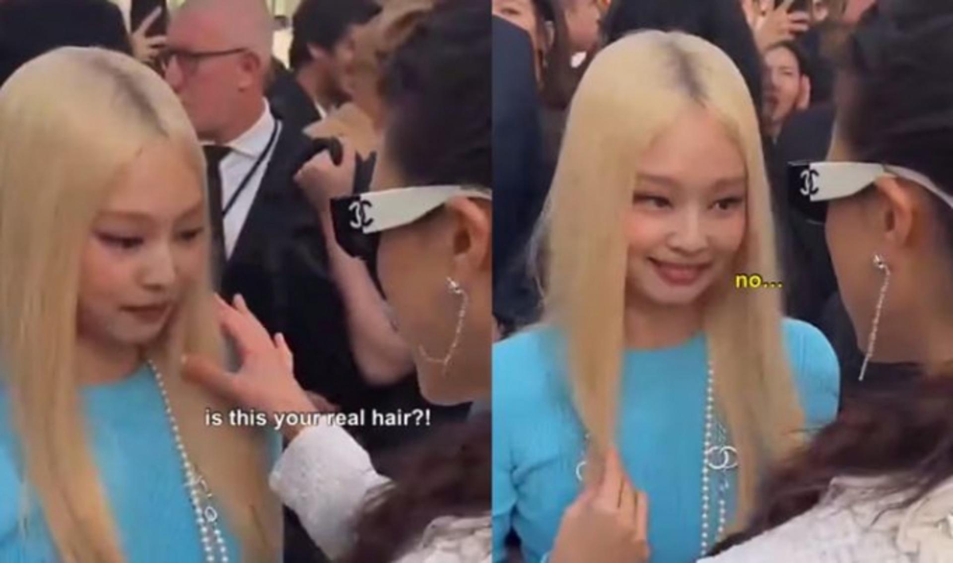 제니, 파리서 인종 차별 당해… 할리우드 배우 "진짜 네 머리야?"