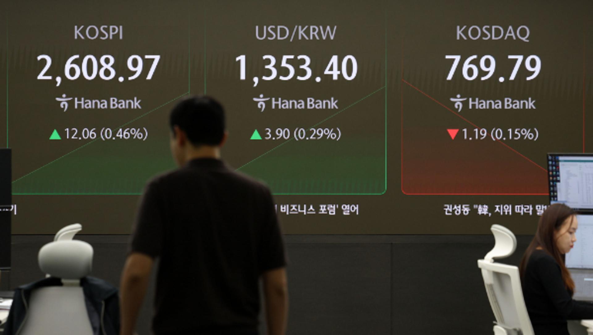 코스피, 기관·외국인 '사자' 2600선 상승… 삼성전자↑