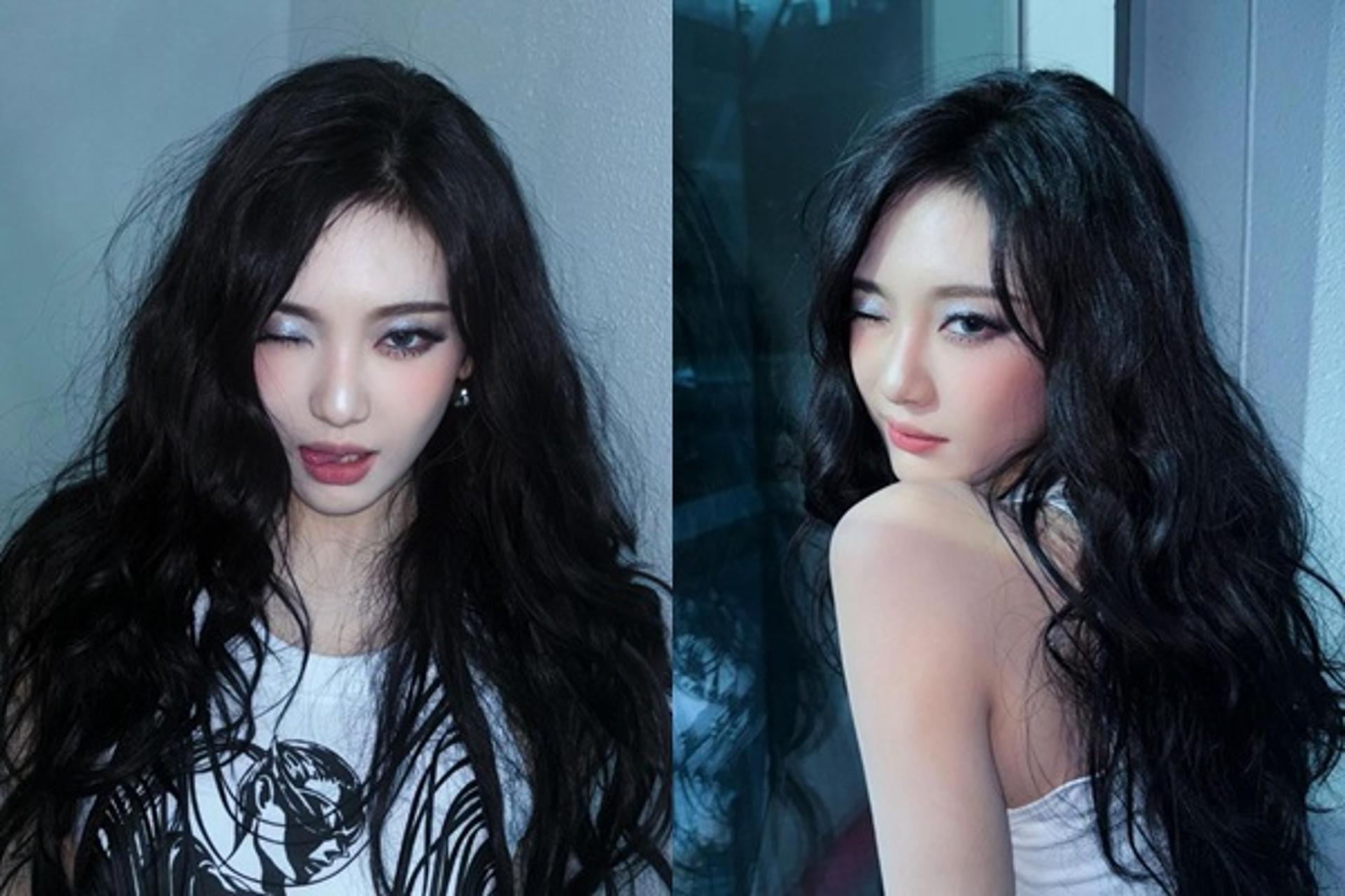 "치명적 눈빛이 아찔"… 에스파 닝닝, 화려한 비주얼