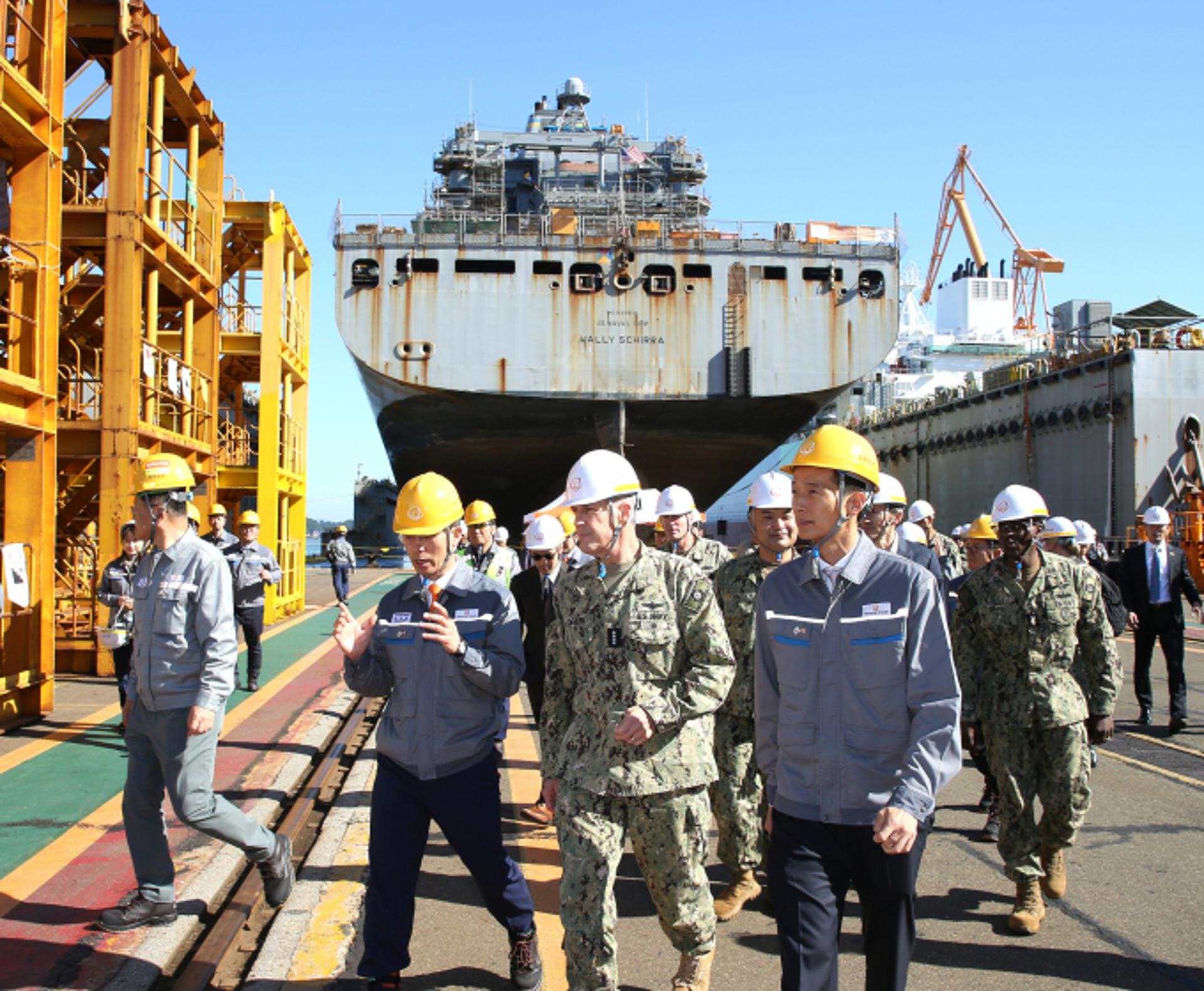 한화오션, 美 해군 함정 두 번째 MRO 수주