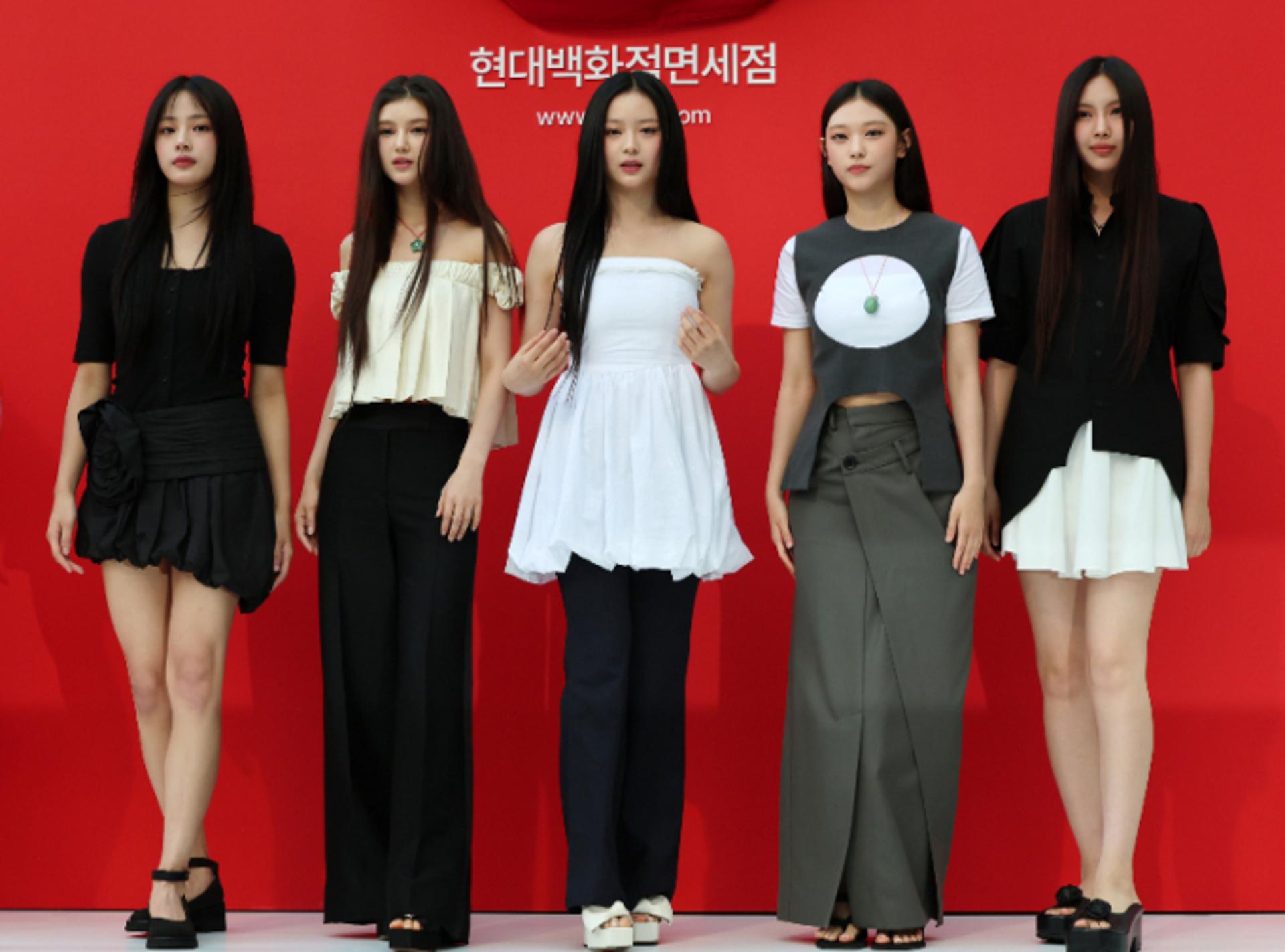 뉴진스, 긴급 기자회견… 어도어 전속계약 입장은