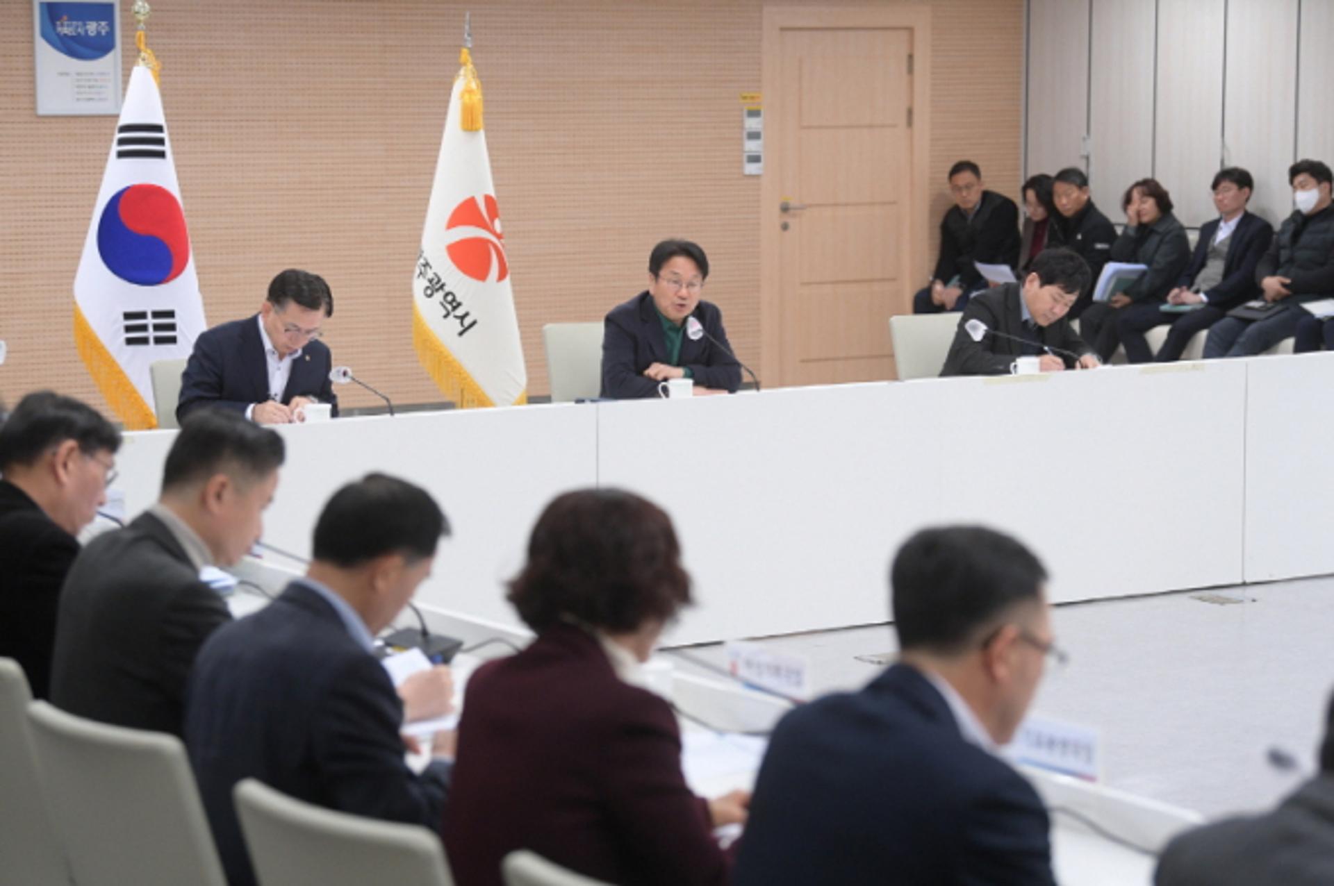 강기정 시장 "민생경제·시민일상 지키는데 최선"