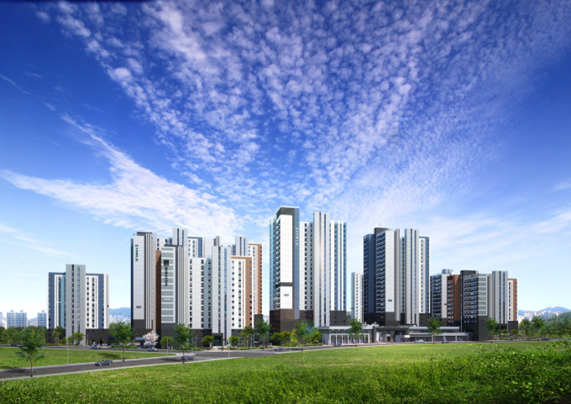 평택 '고덕국제신도시 파밀리에' 견본주택 개관