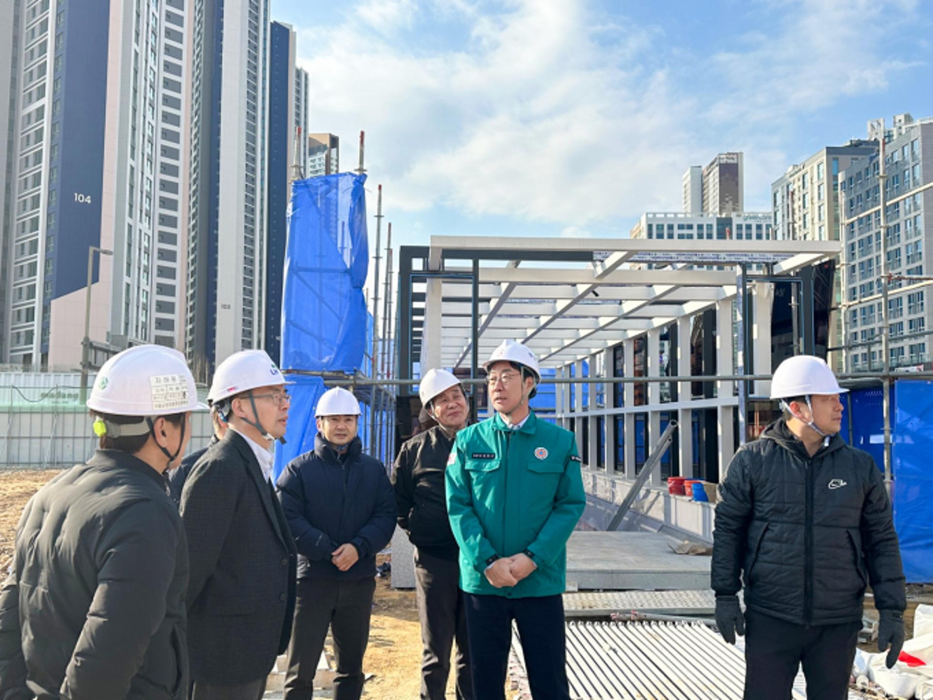 [화성소식] 정명근 시장,여울공원 주차장 현장점검