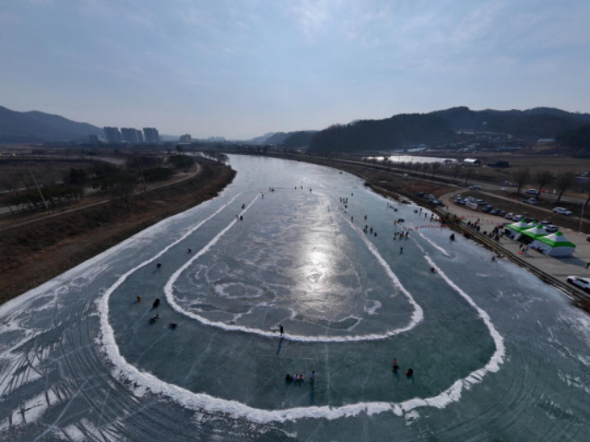[연천소식] 차탄천 얼음썰매장 개장