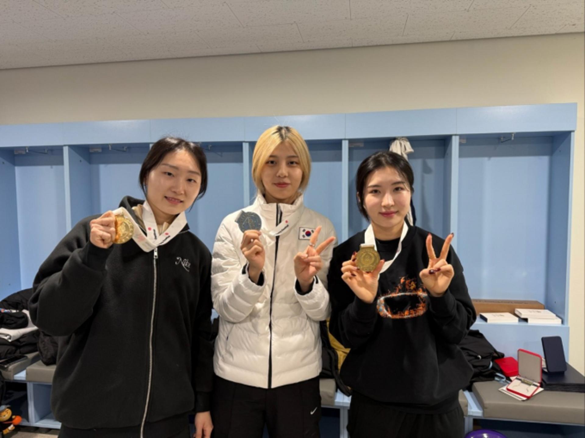 [성남소식] 직장운동부 빙상팀, 전국체육대회서 금메달 6개