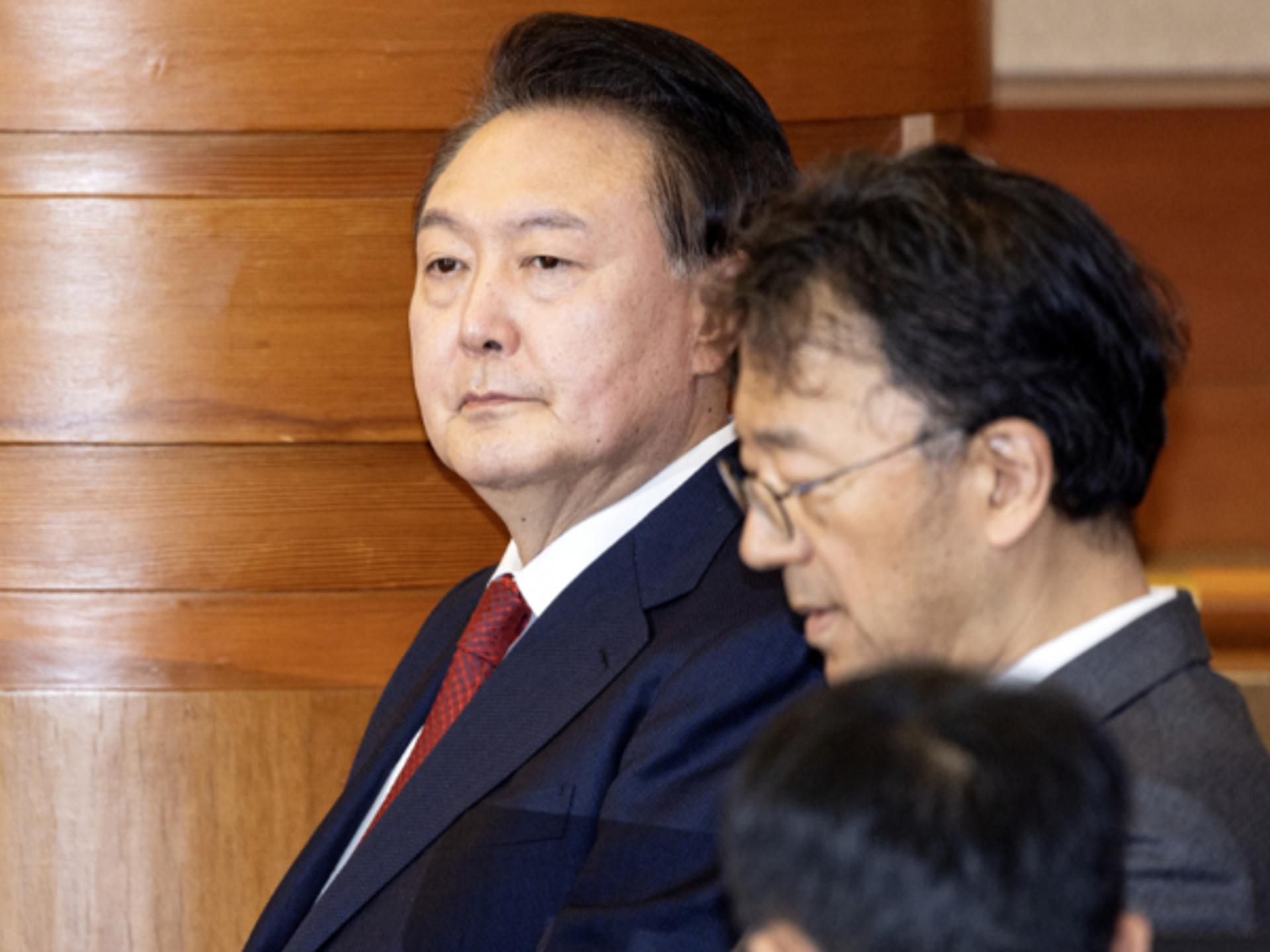 '탄핵 심판 출석' 윤 대통령 "자유민주주의 신념 하나로 살아"