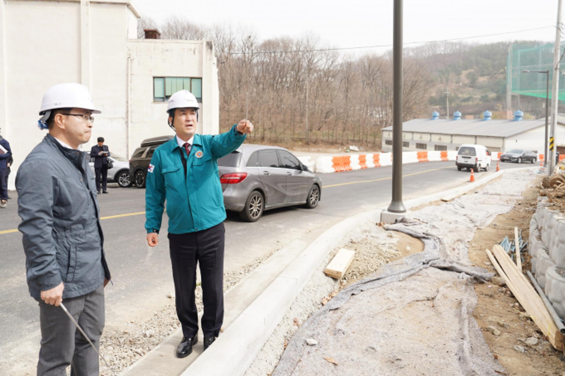[경기광주 소식] 방세환 시장, 준공 앞둔 사업현장 3개소 점검 등