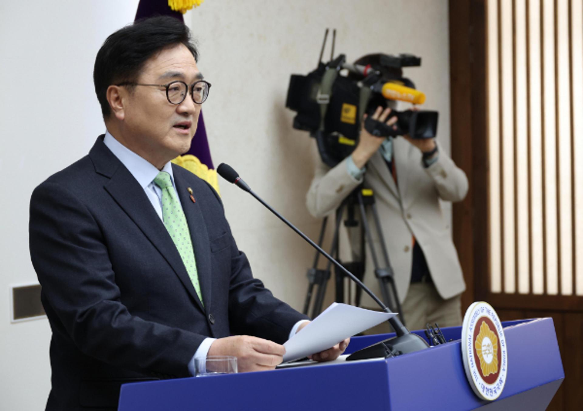 우원식 "헌재, 탄핵 선고 속히 내리길… 한덕수, 마은혁 임명하라"