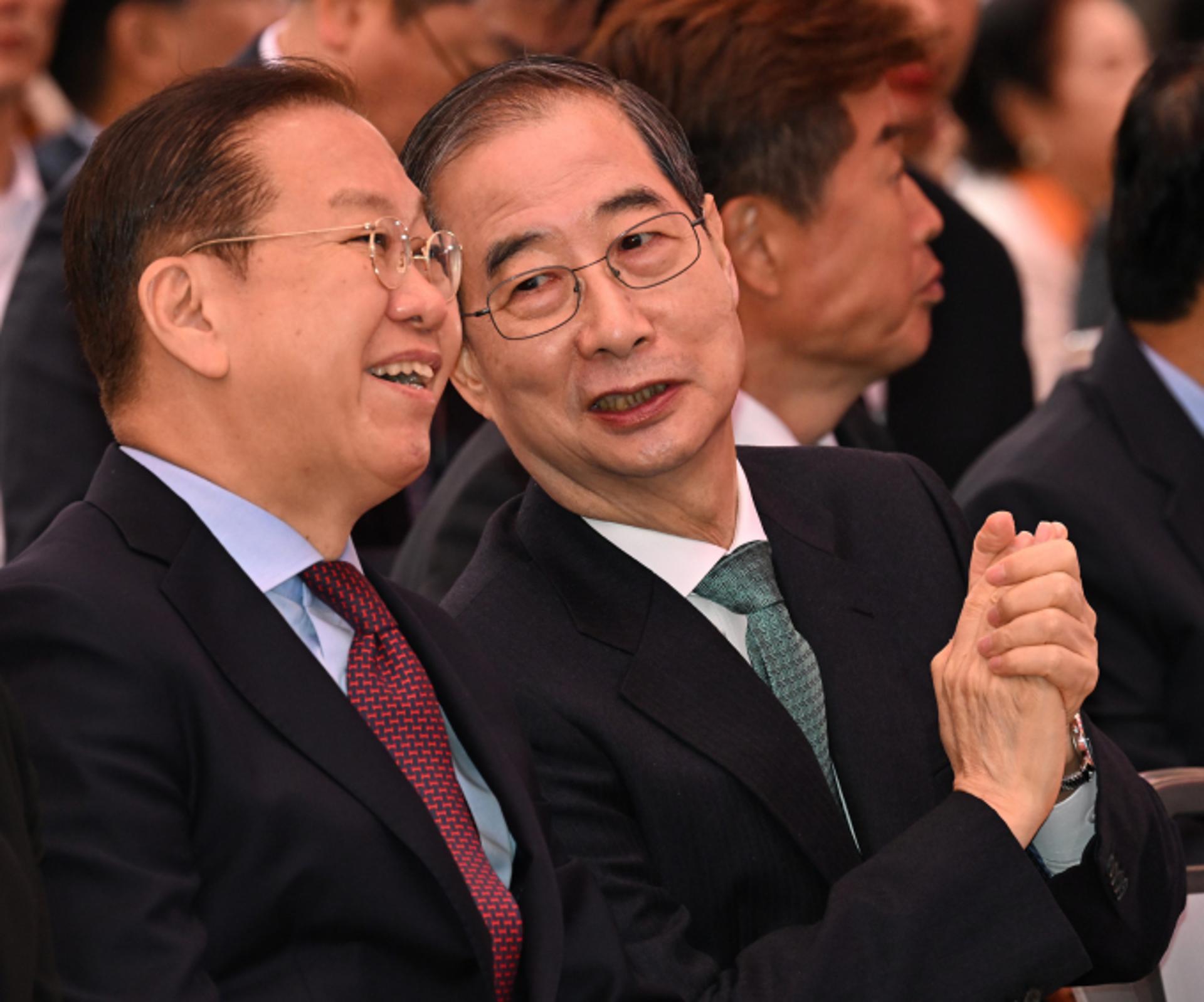 한덕수 "아이들 꿈·재능 마음껏 펼칠 대한민국 만들겠다"