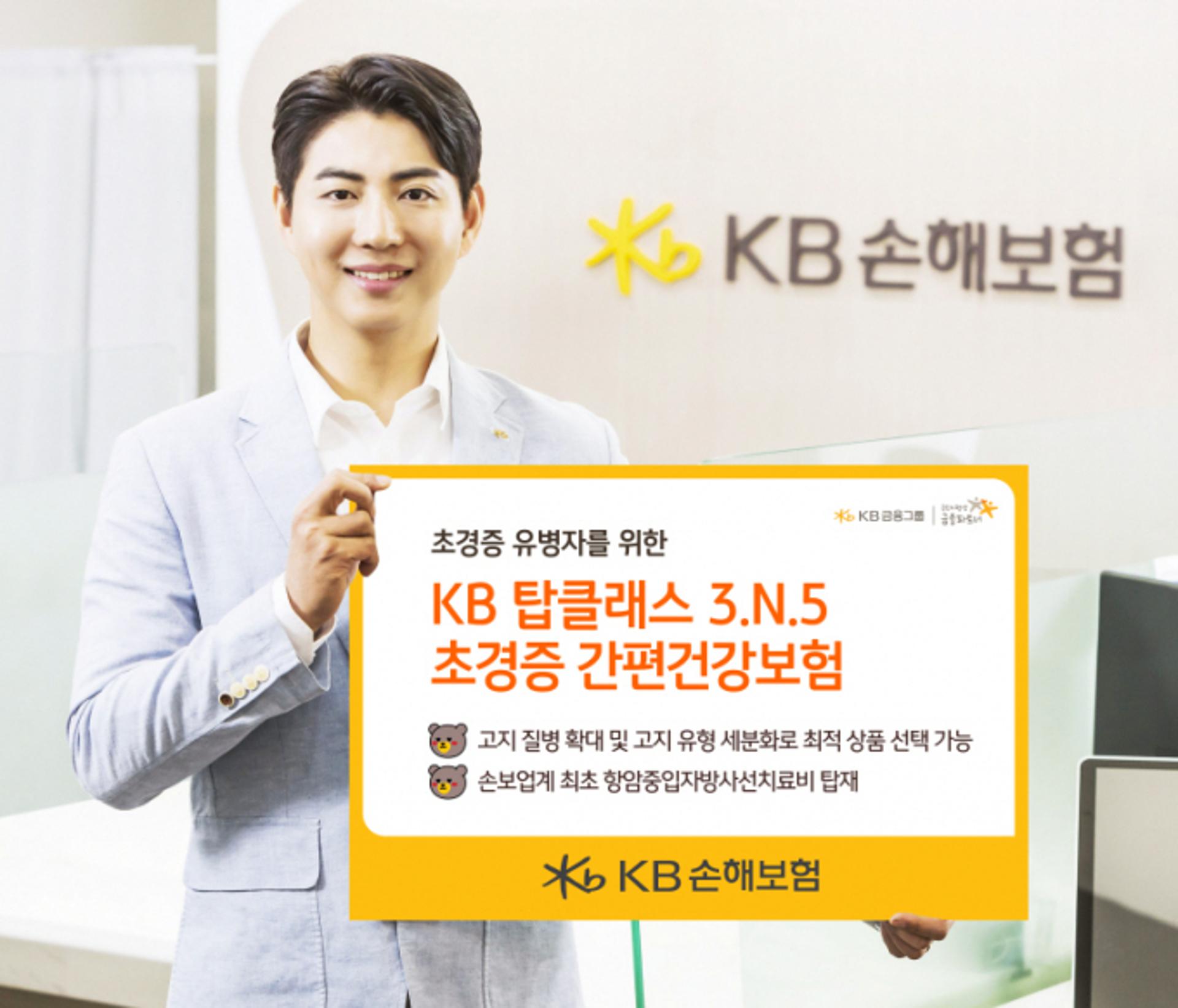KB손해보험, 초경증 유병자 전용 '간편건강보험' 출시