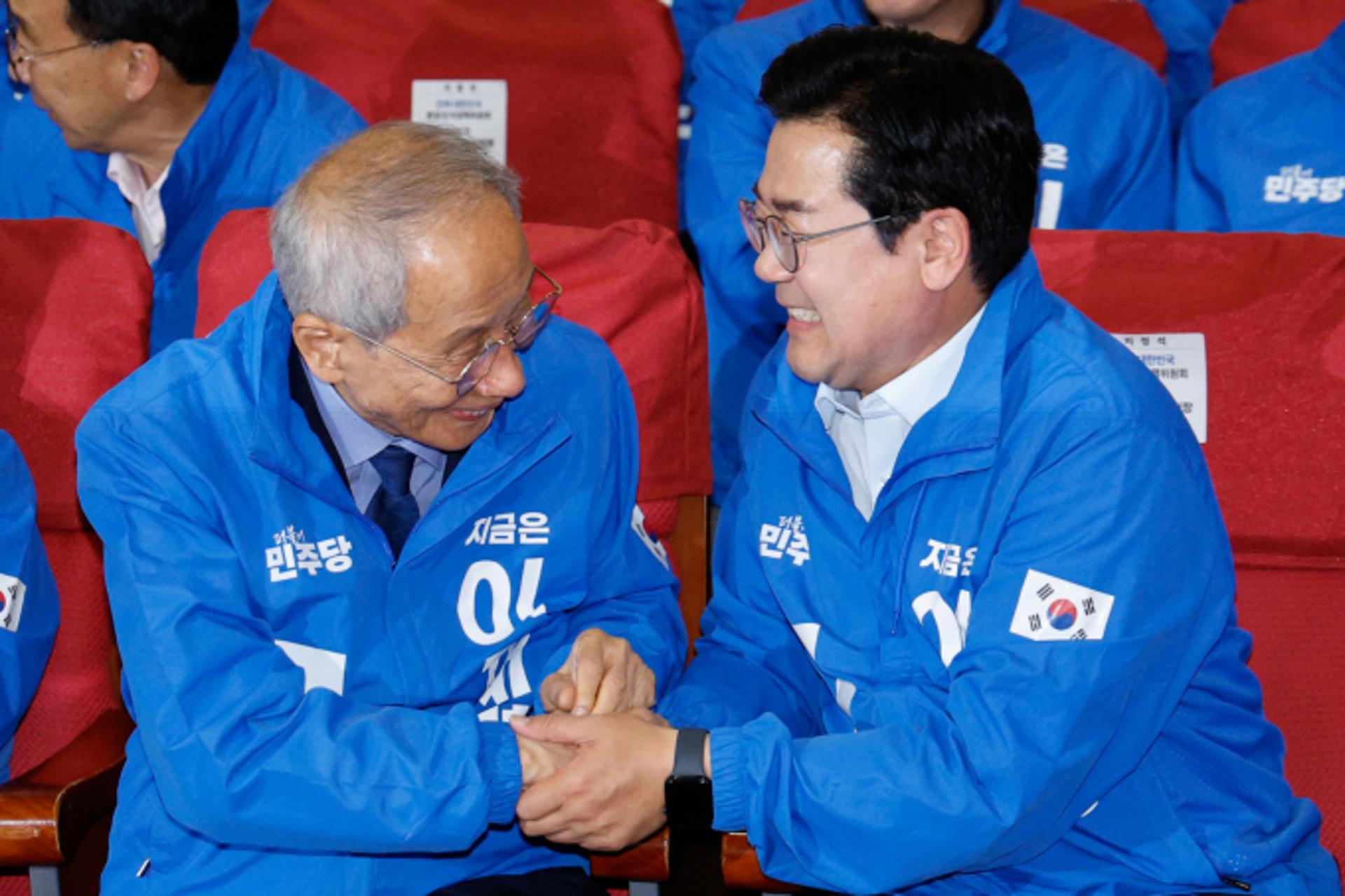 박찬대 "국민들께서 내란 세력에 불호령 같은 심판 투표한 것"