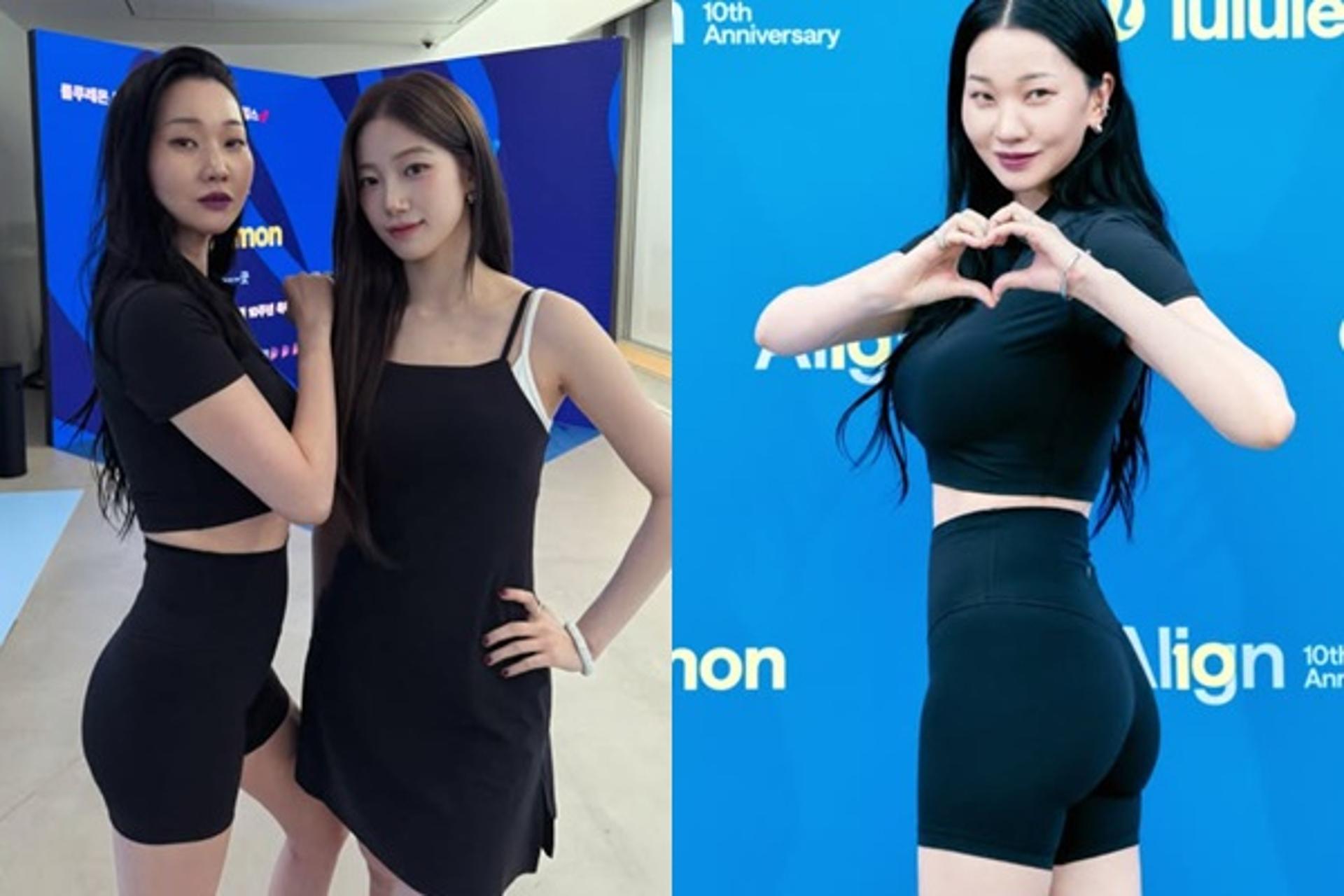 '44세' 톱모델의 아찔 '애플힙'… 장윤주 "몸매가 미쳤다"