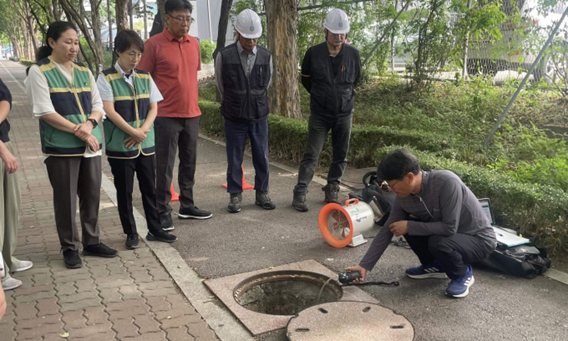 [안양 소식] 상하수도사업소, 밀폐공간 질식사고 예방 교육