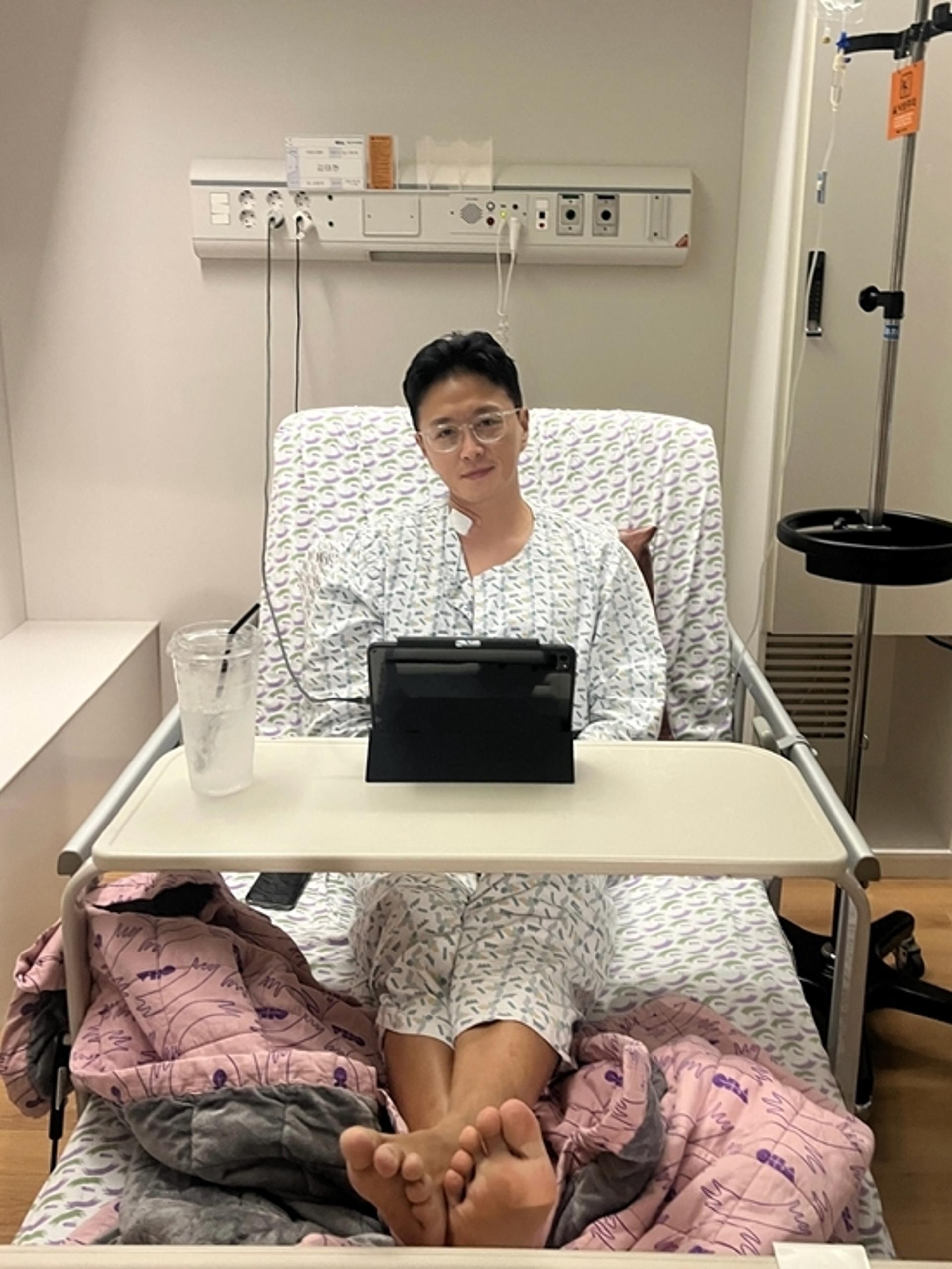 "방송 하차·항암치료? 사실무근"… 진태현, 암 수술 후 퇴원