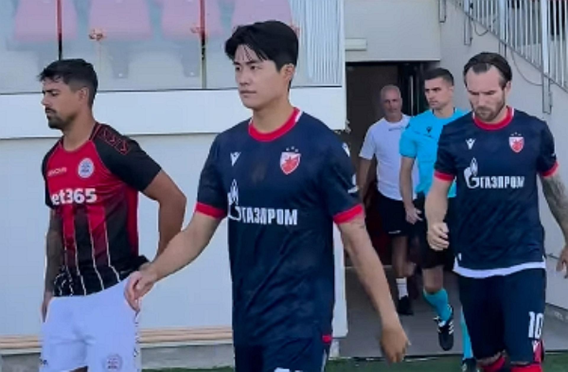 설영우, UCL 예선 첫 경기서 '레드카드'… 즈베즈다는 1-0 신승