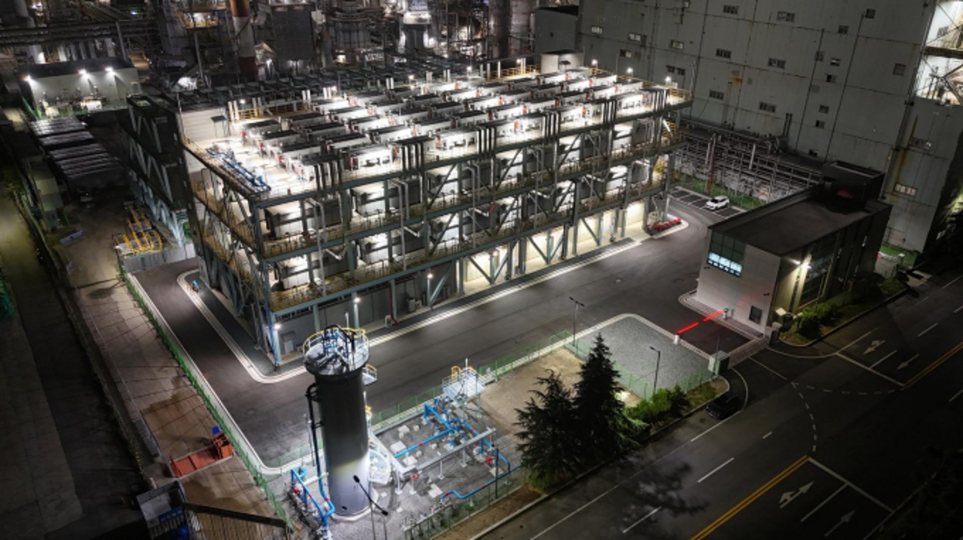 롯데SK에너루트, 20MW 규모 '수소전용 발전소' 준공식 개최