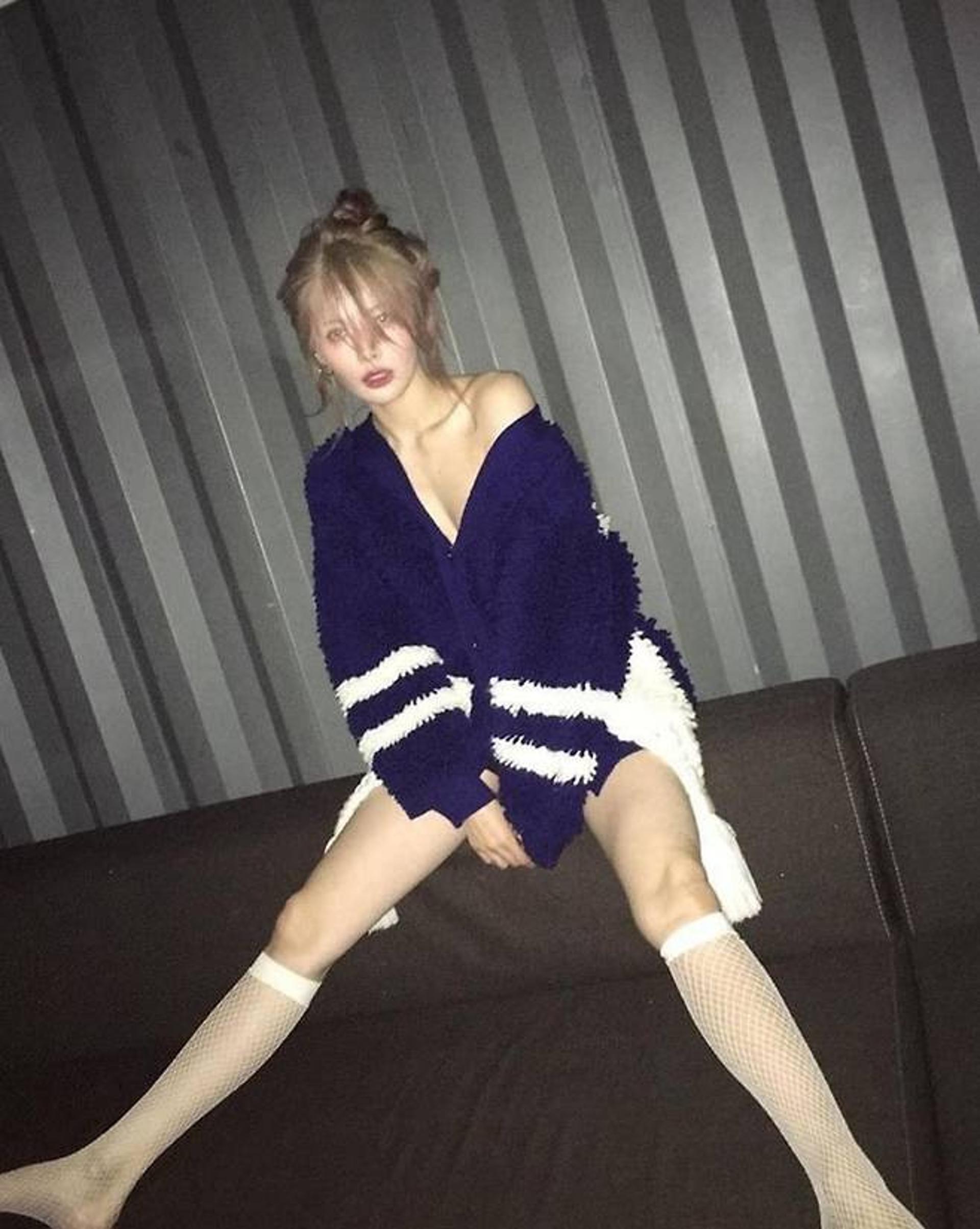 '임신설' 현아, 다이어트 선언… "정신 차리고 빡세게"