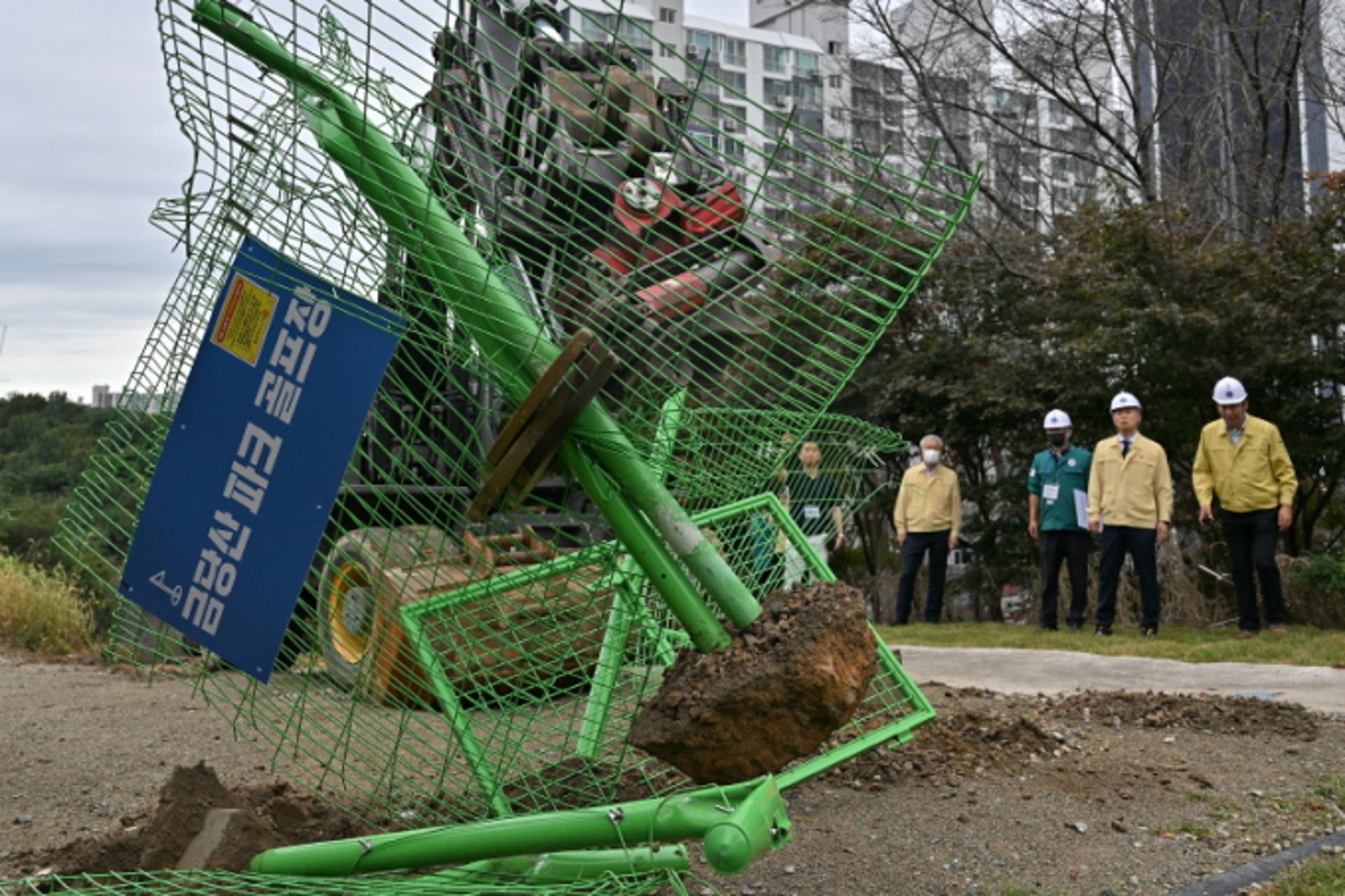[광주 서구소식] 대규모 불법 파크골프장 행정대집행 단행
