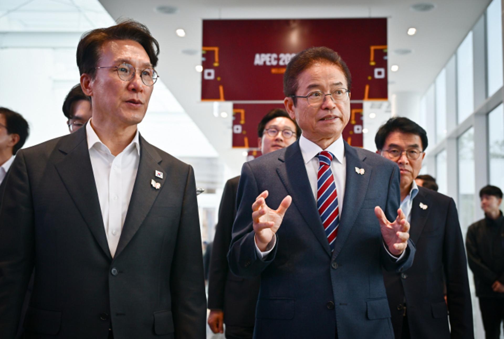이철우 경북도지사, 경주 APEC 현장 최종 점검