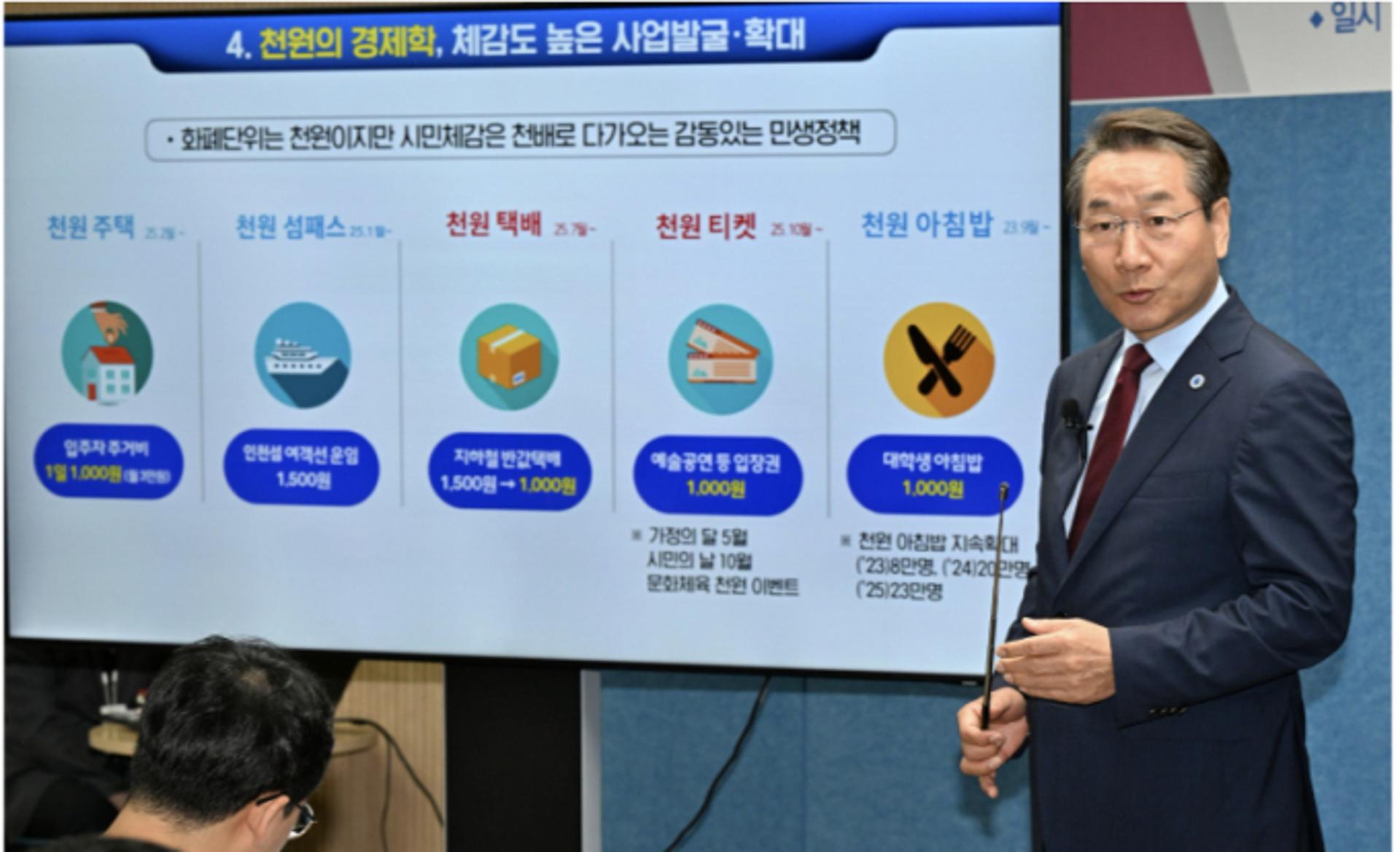 '인천시 천원정책' 복지 패러다임을 바꿨다